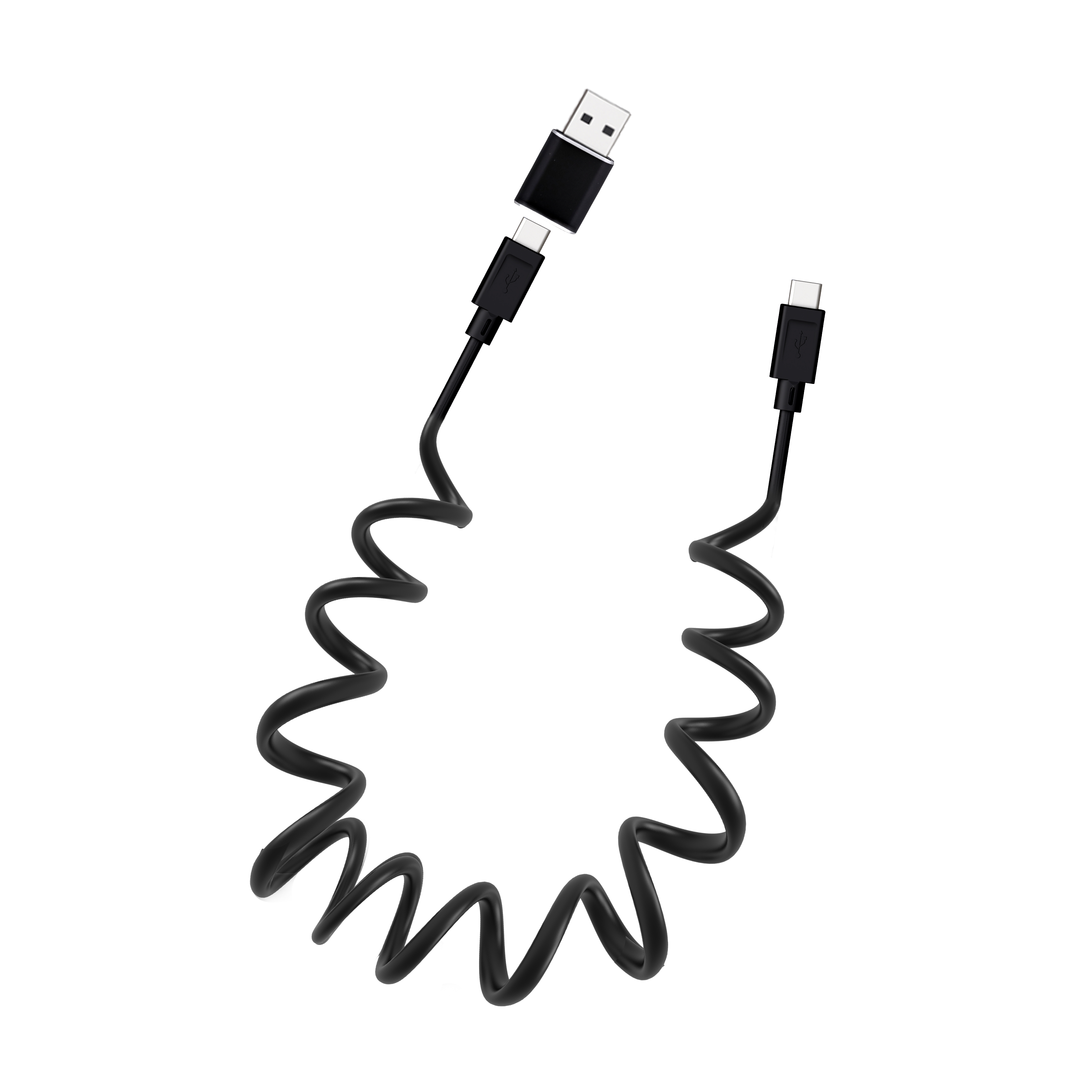 Twisted USB-C to USB-C Cable3