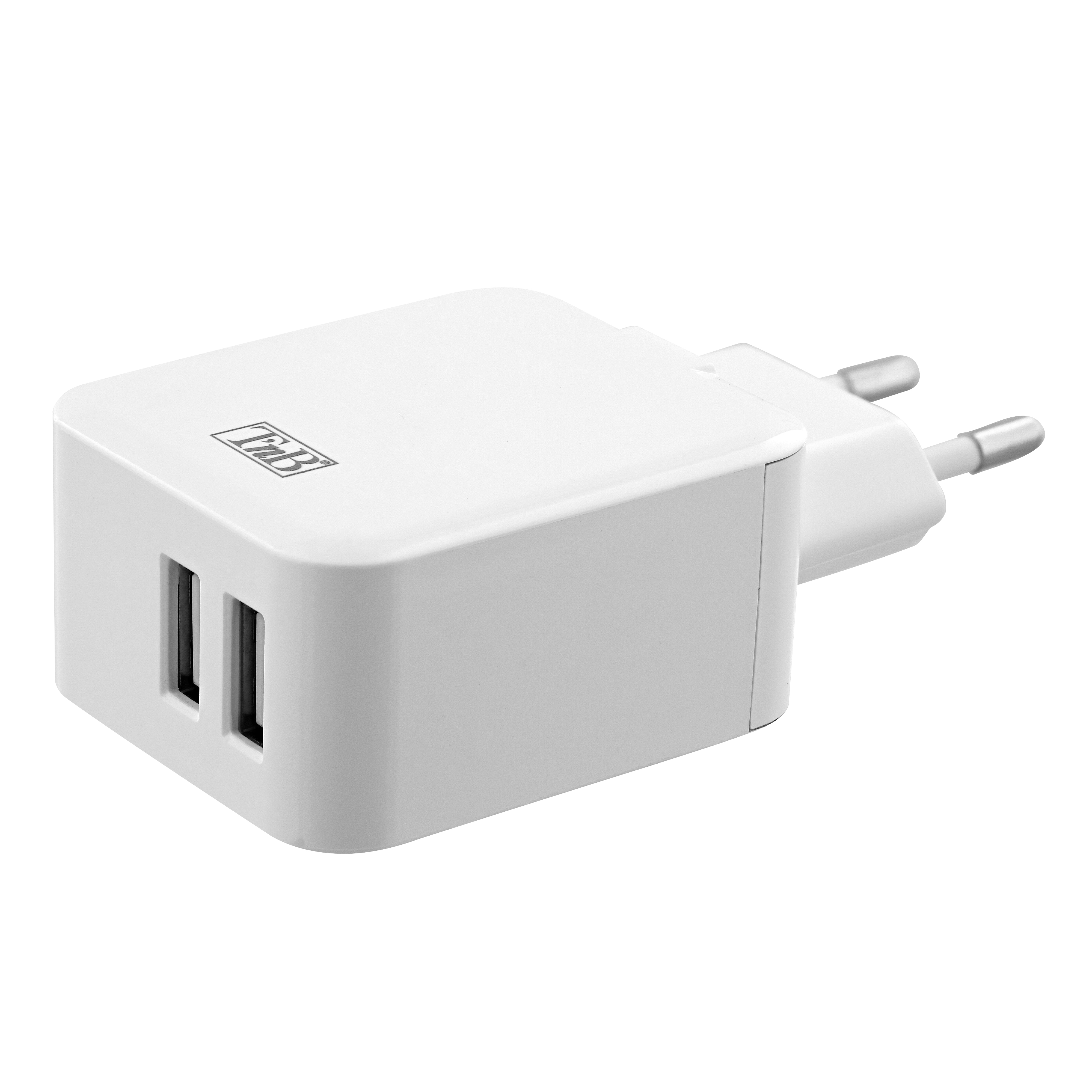 Chargeur secteur 2 USB 24W3