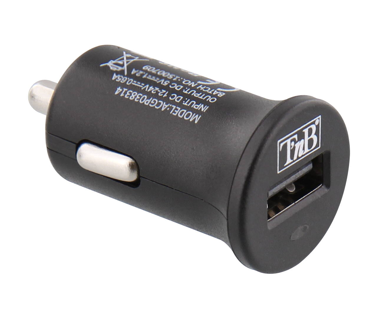 1XUSB-A 6W car charger + micro USB cable4