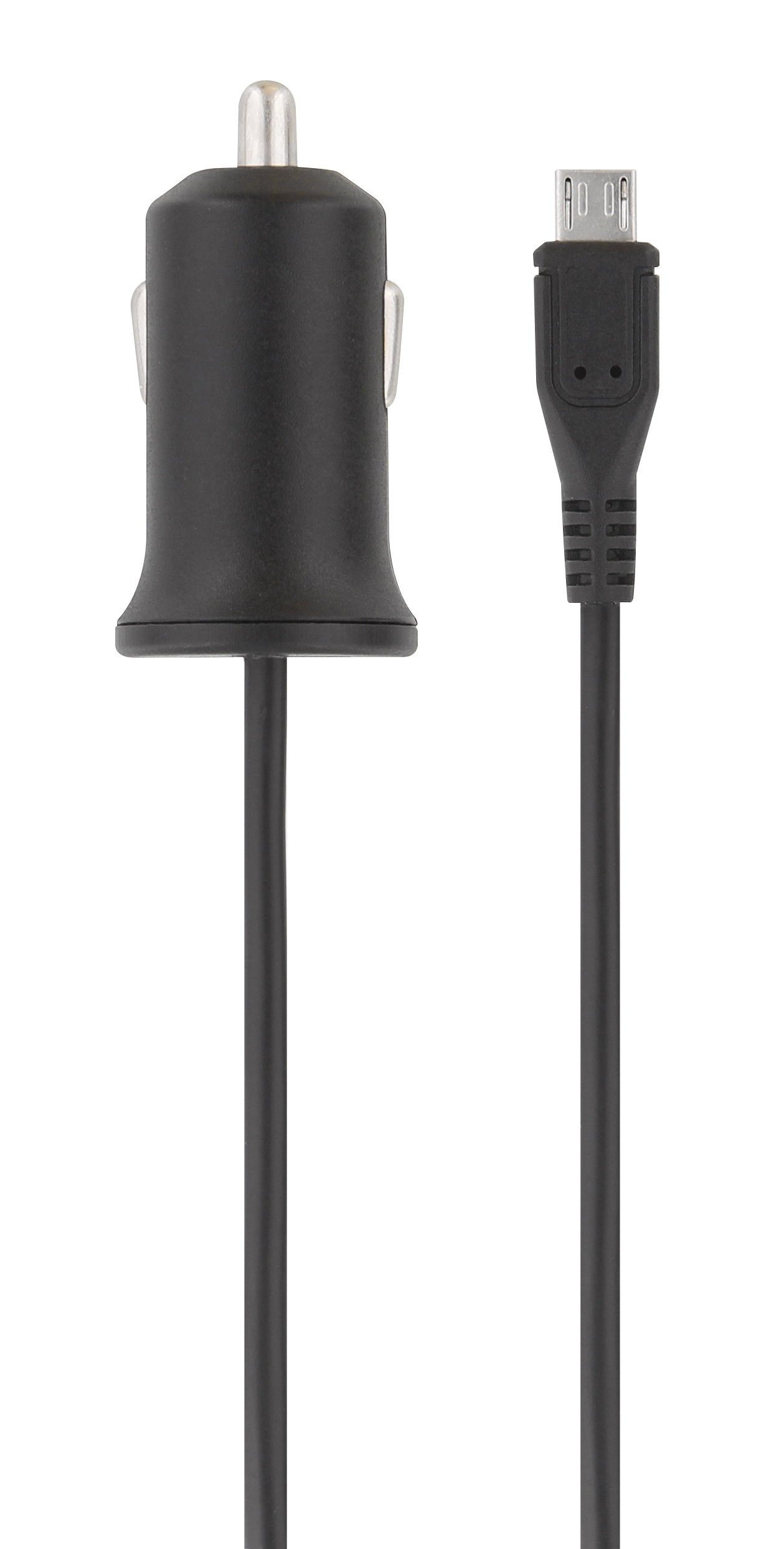 5W Micro USB Car Charger Integrated Cable2