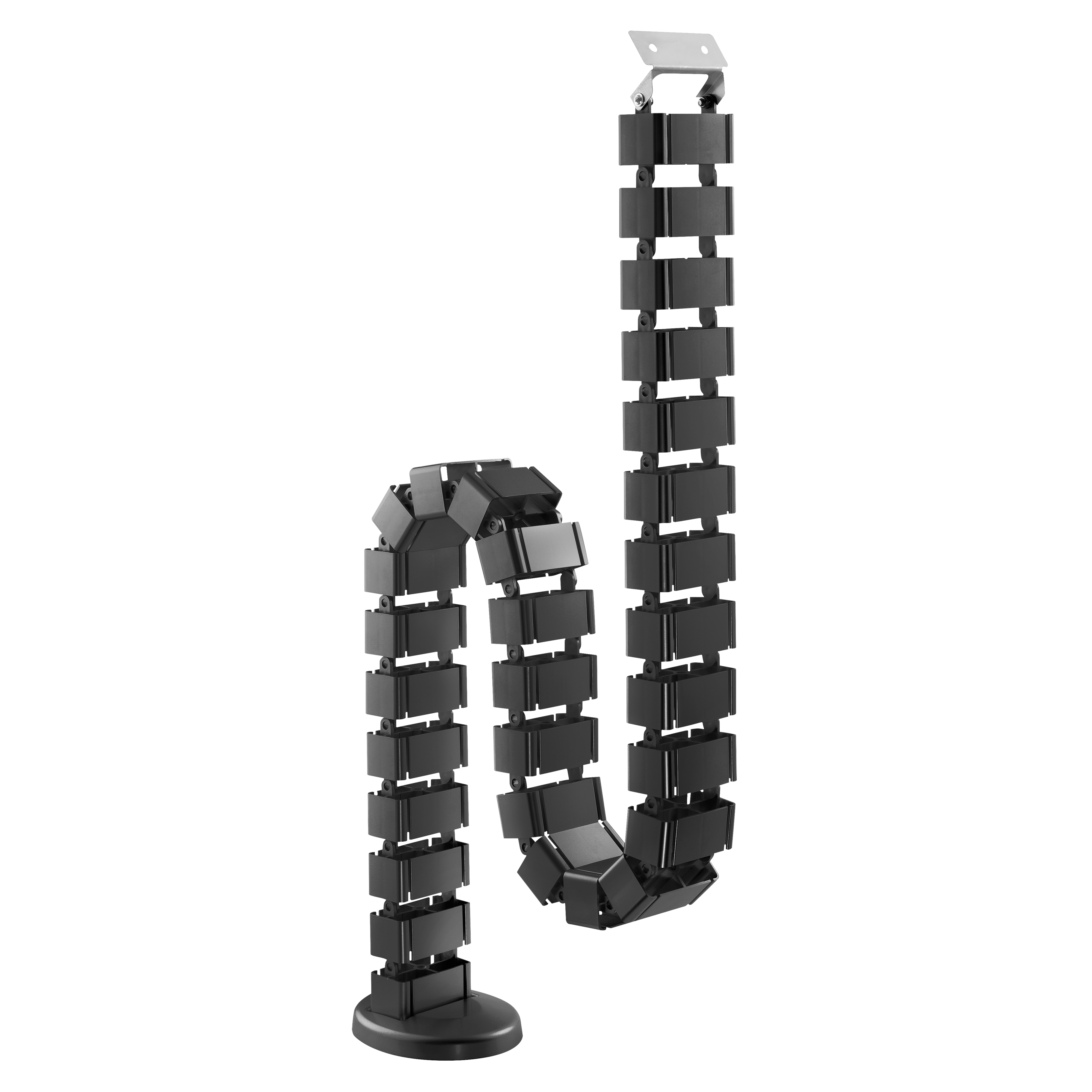 Articulated cable guide with metal base1