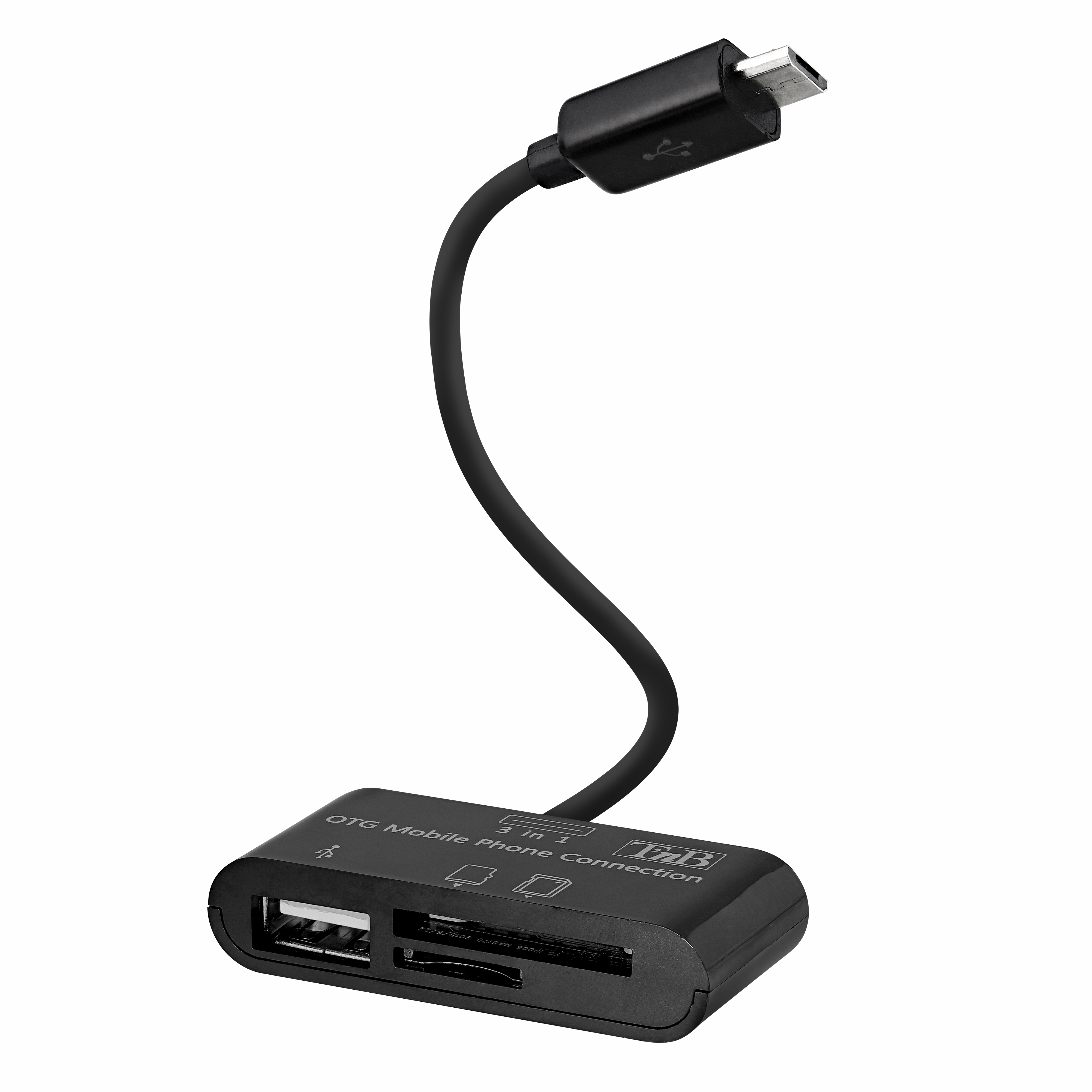 Adaptateur Micro USB 3 en 11