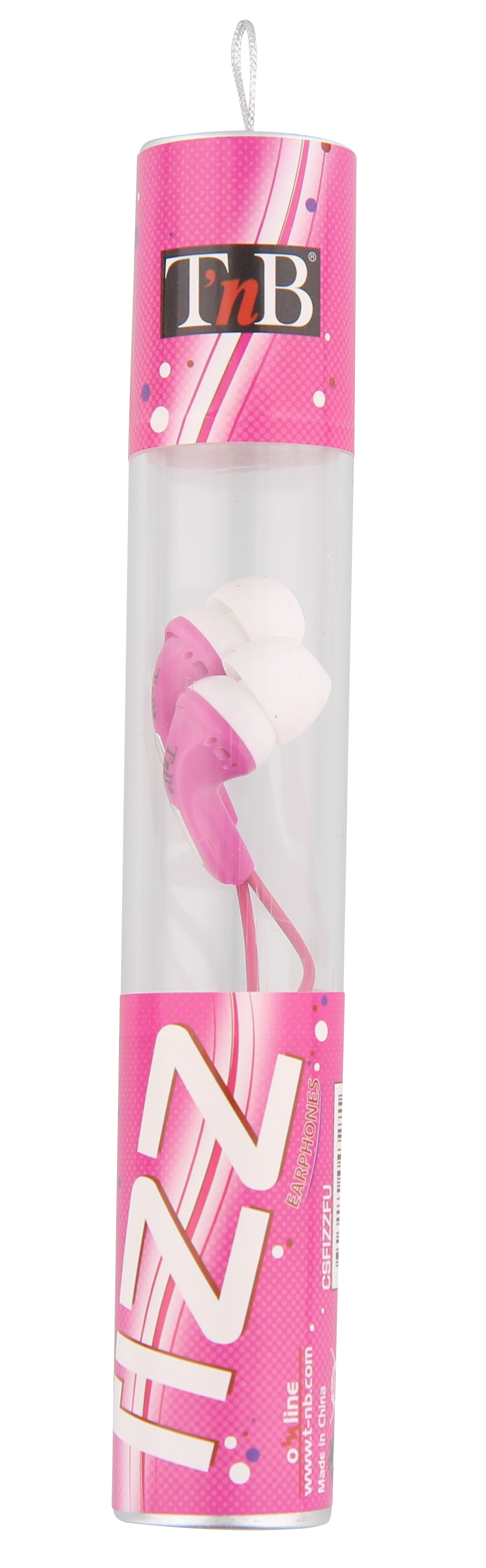 Auriculares con cable FIZZ jack rosa1