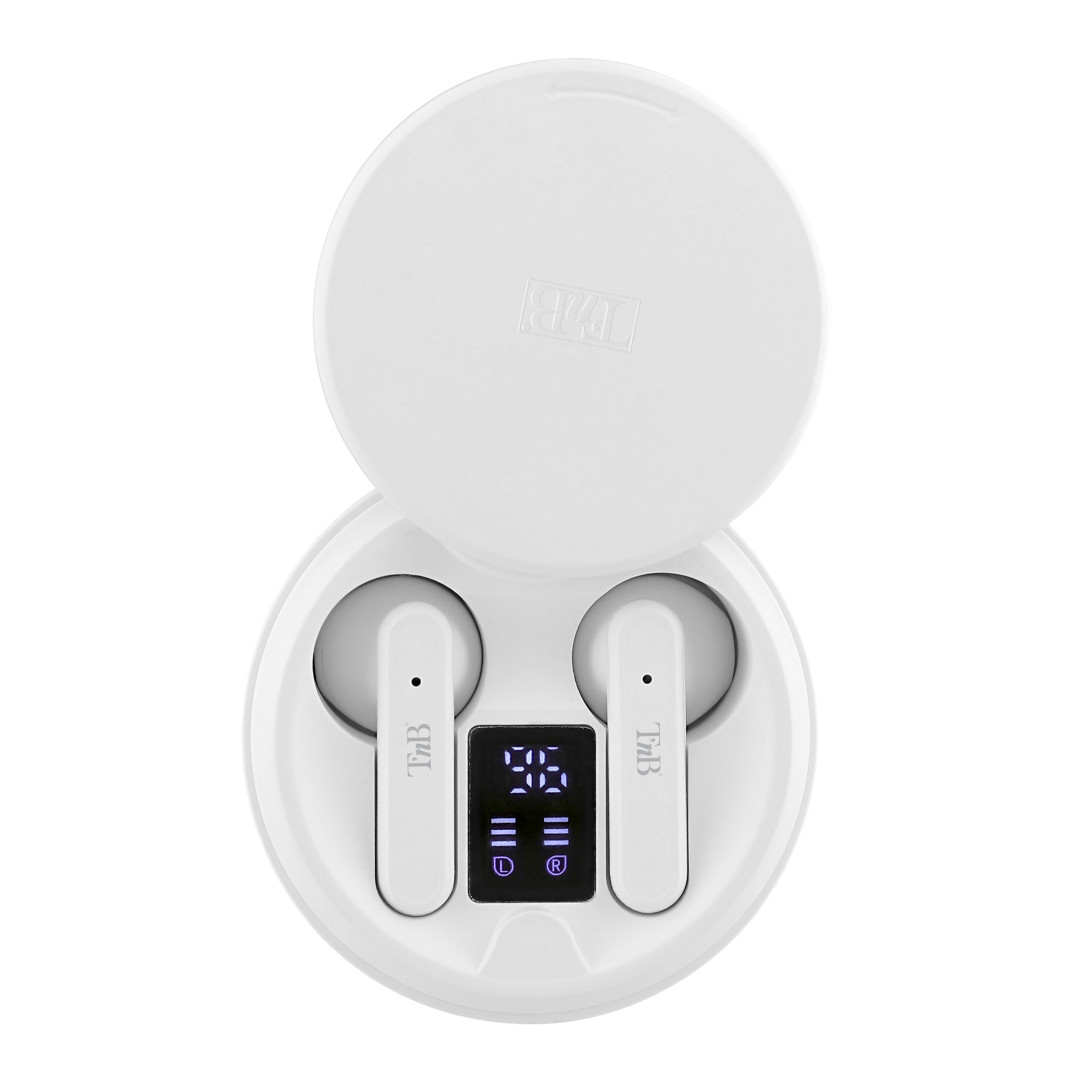 TWS SHINY 2 Wireless Headphones White1