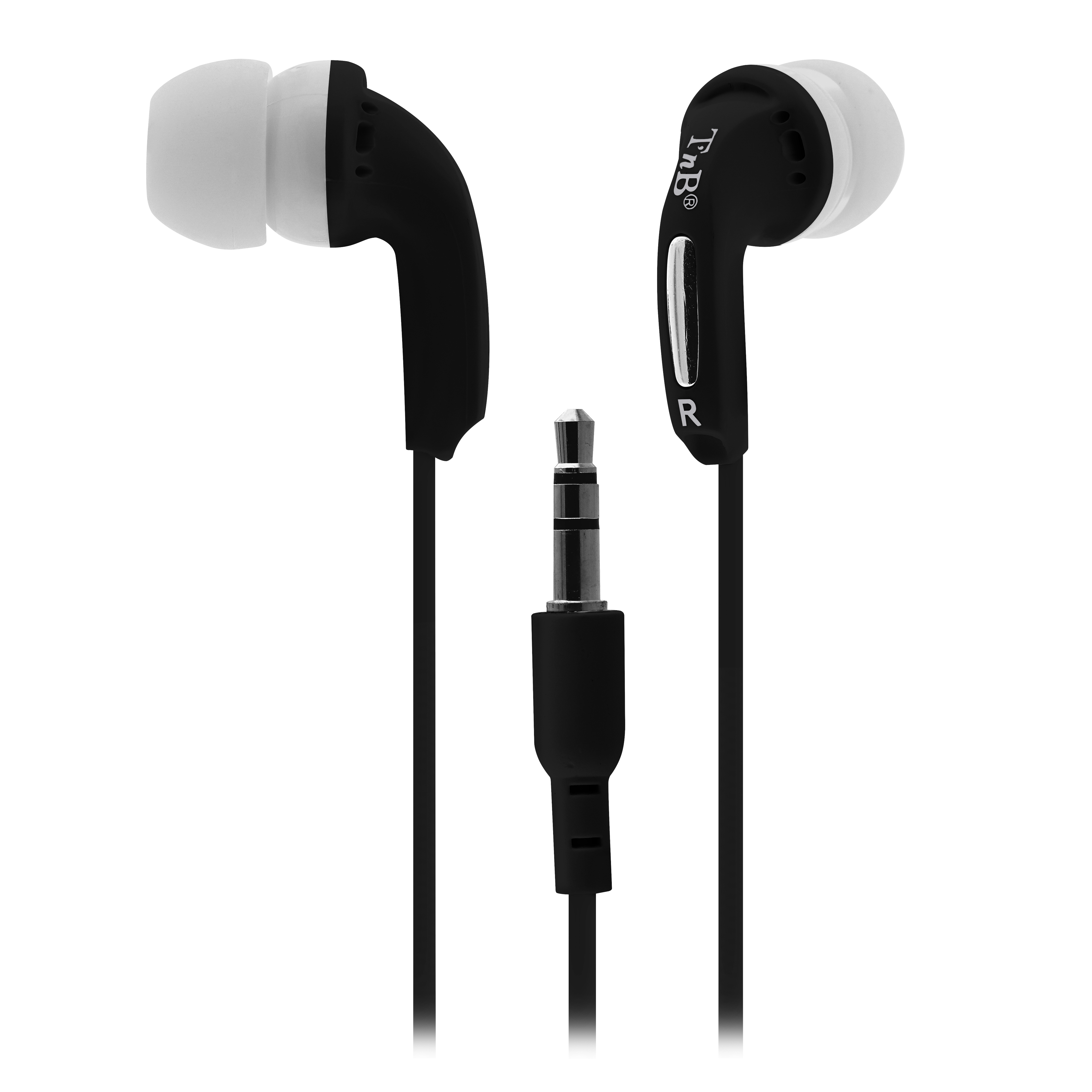 FIZZ wired headphones black jack1