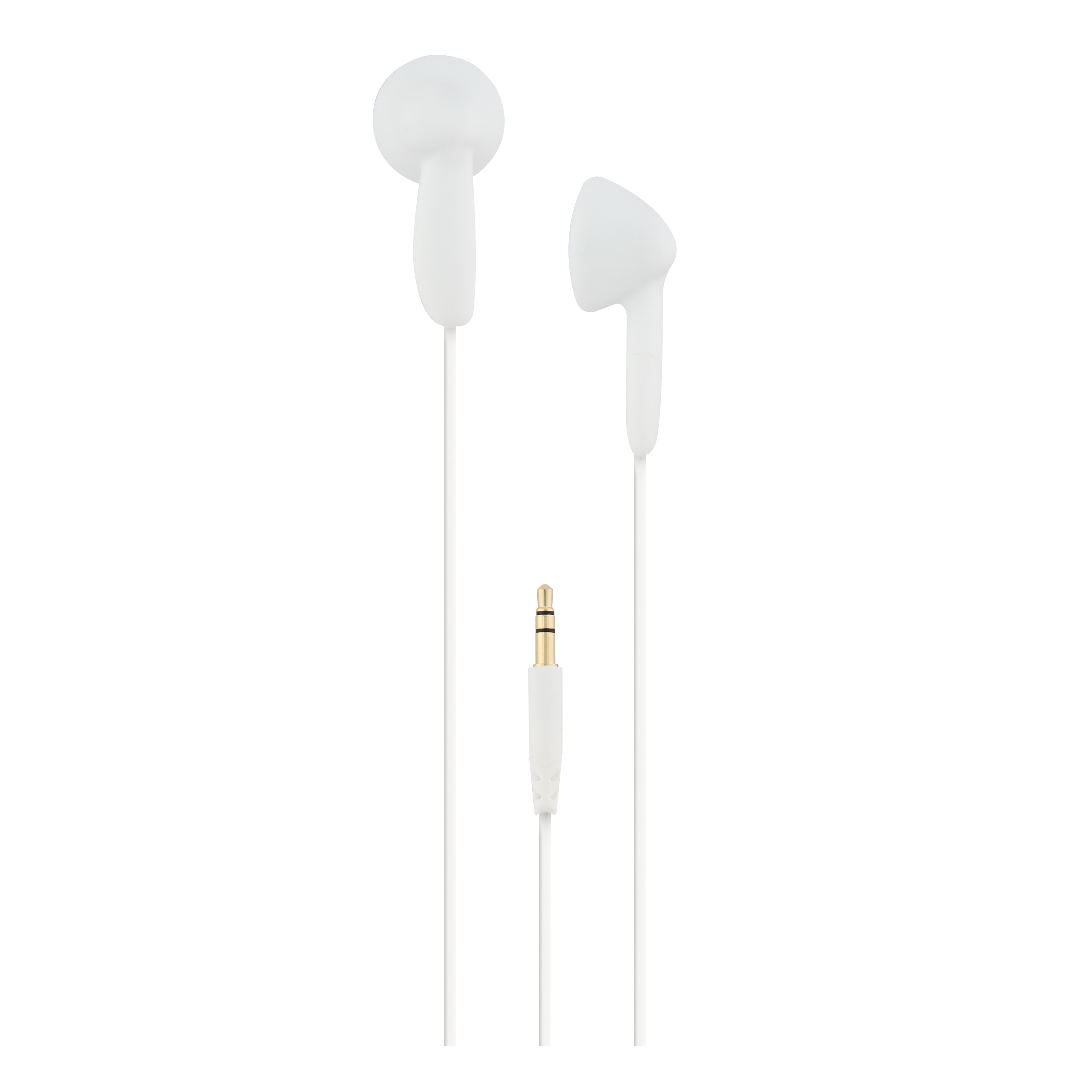 POCKET white wired jack headphones2