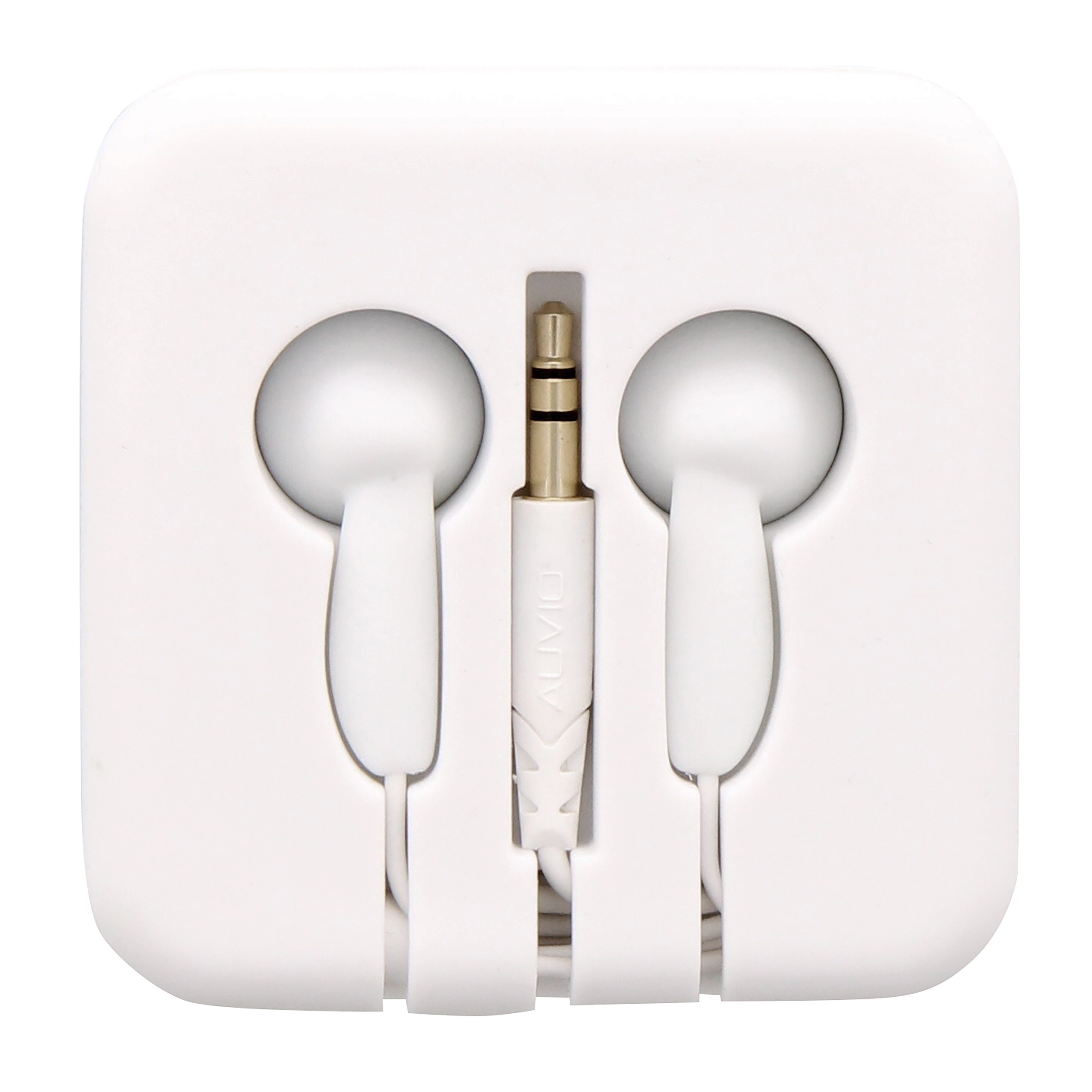 POCKET white wired jack headphones3