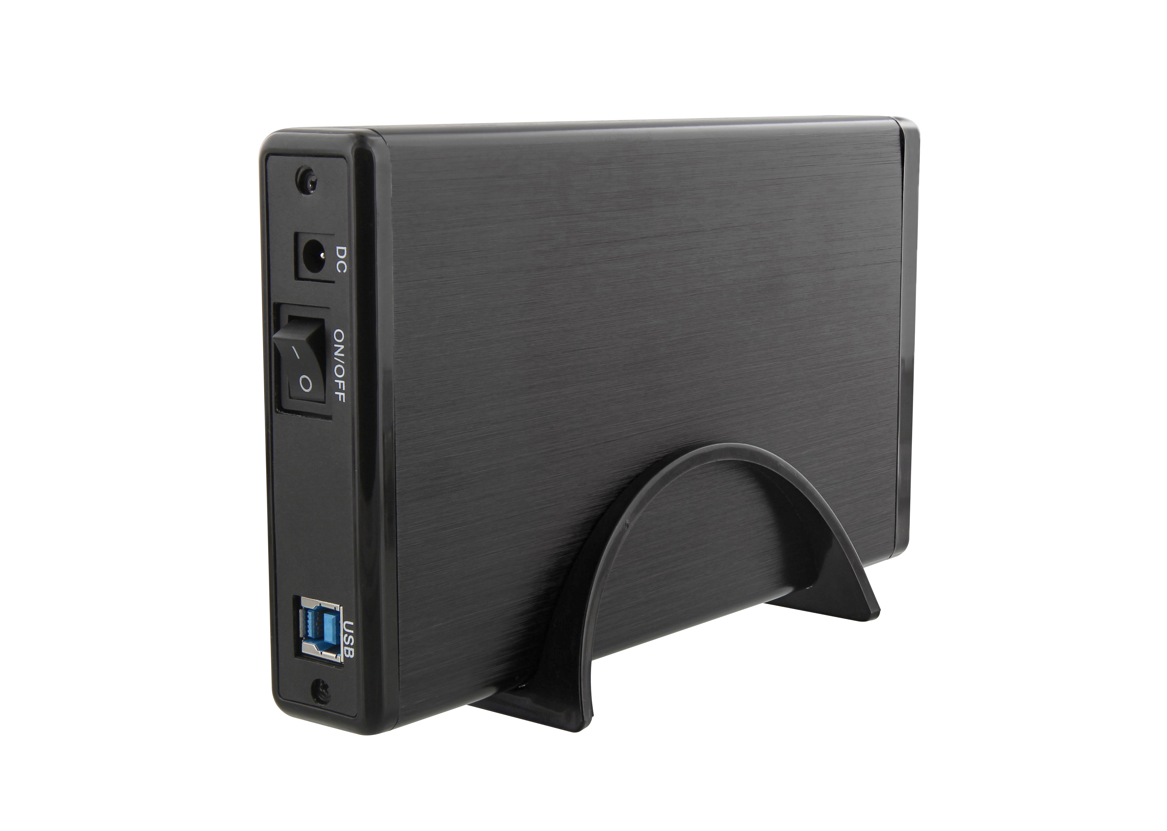 3.5'' BLACK USB 3.0 HARD DRIVE CASE2