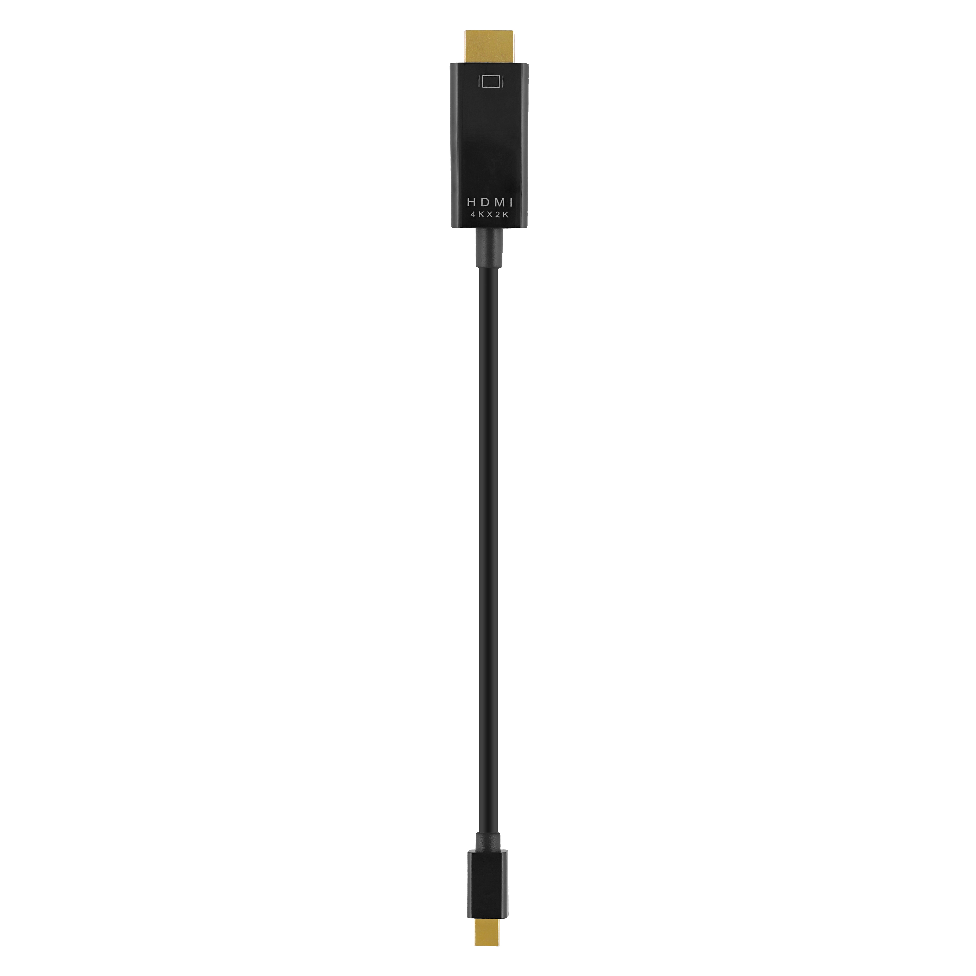 HDMI male cable / Mini DIisplayPort male 4K 2m2