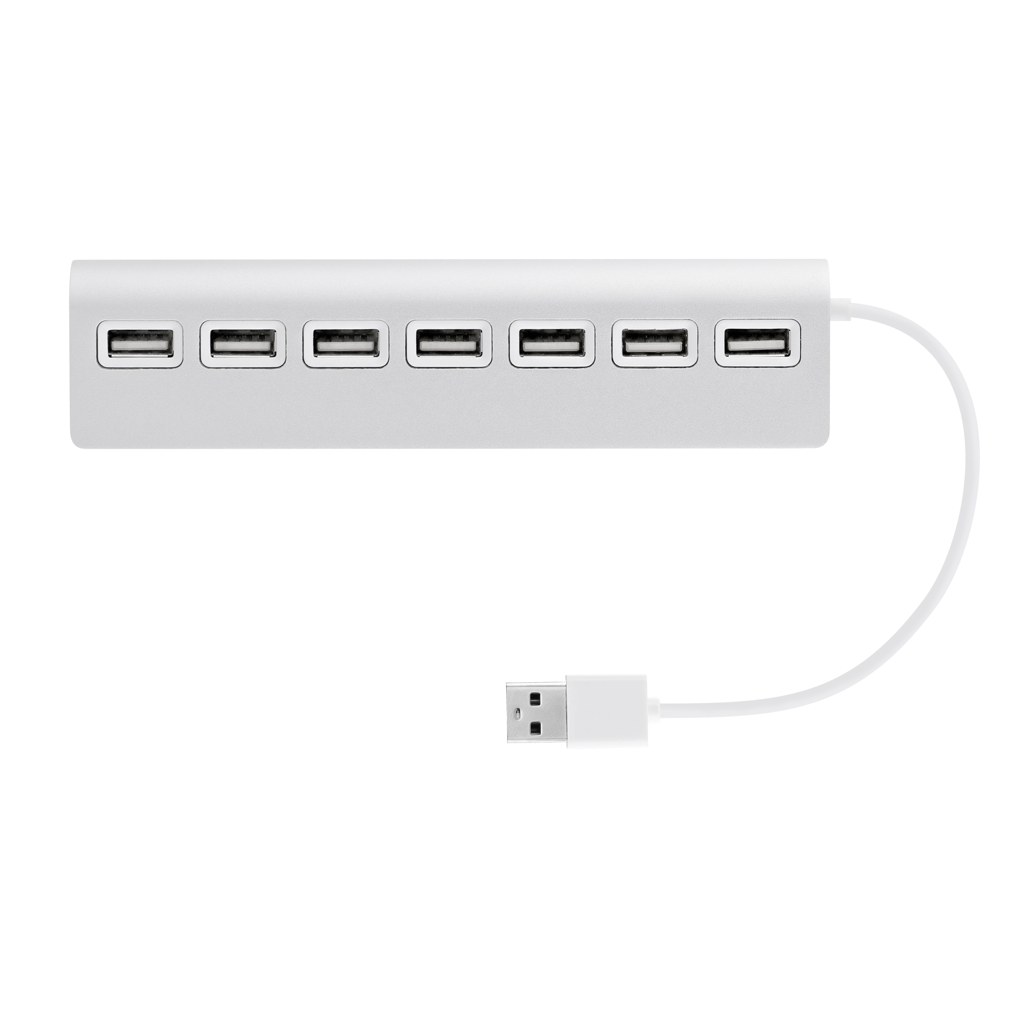 Aluminum USB-A to 7x USB-A hub2