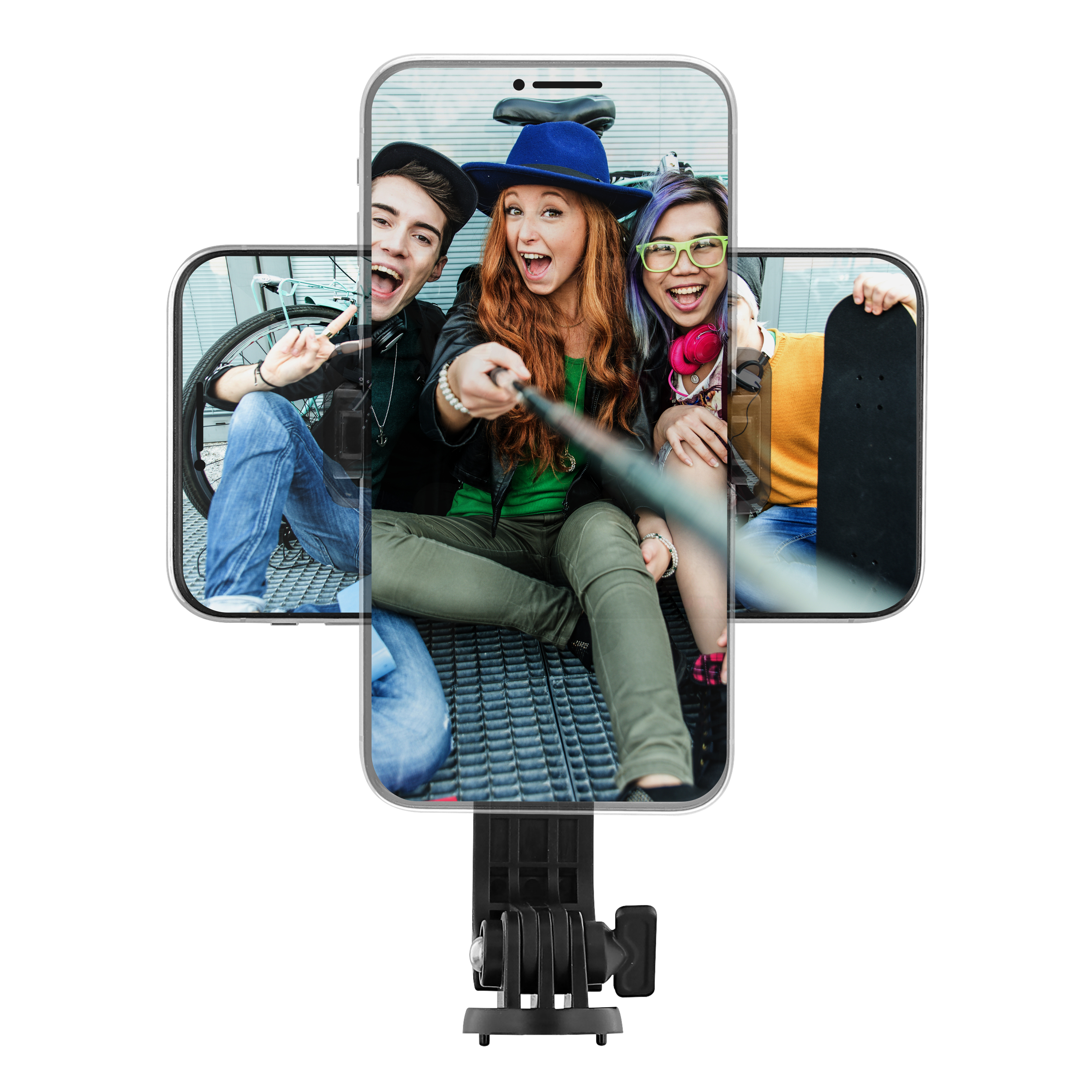 2 in 1 Bluetooth Selfie Stick - INFLUENCE5