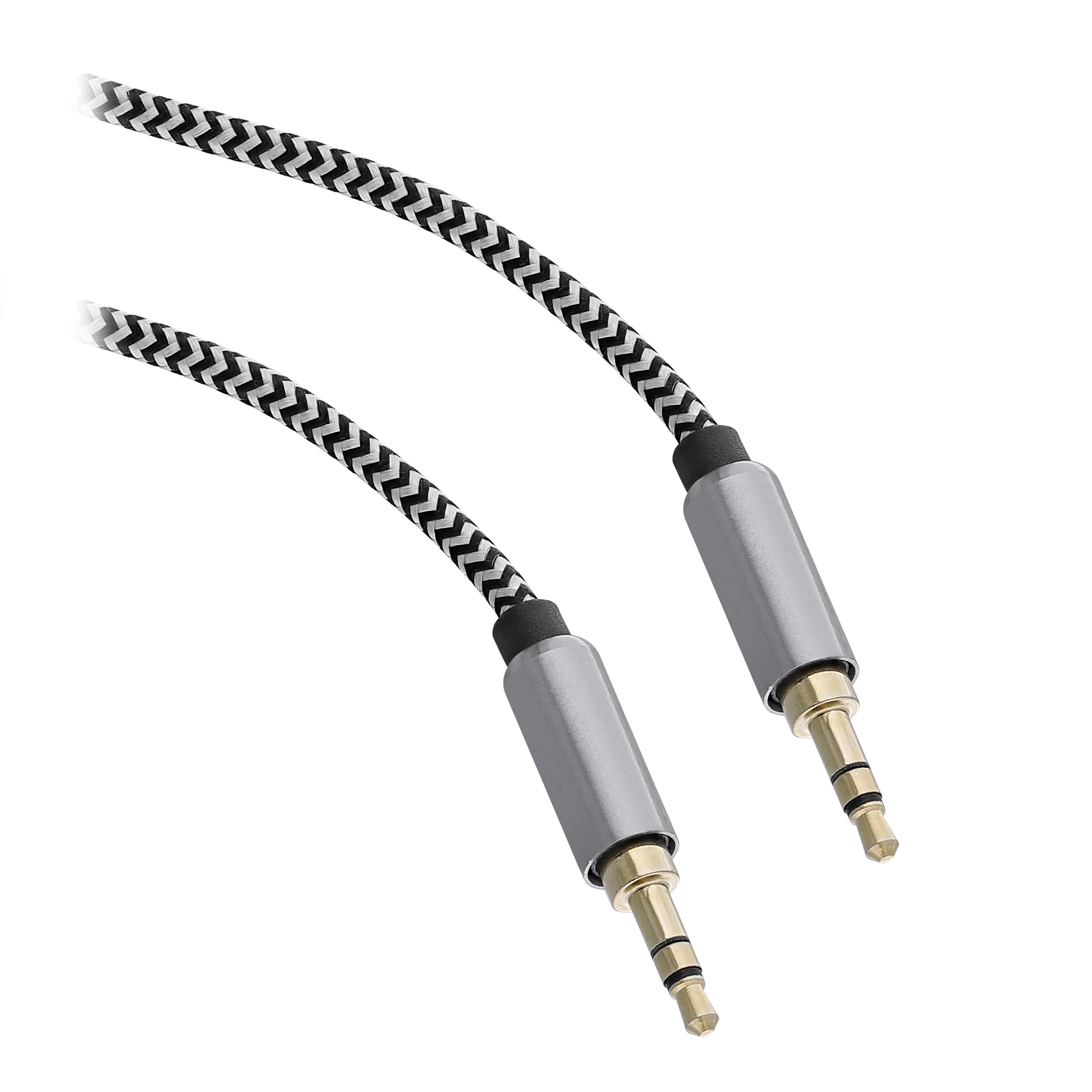 3.5mm male jack / 3.5mm male jack cable 1m1