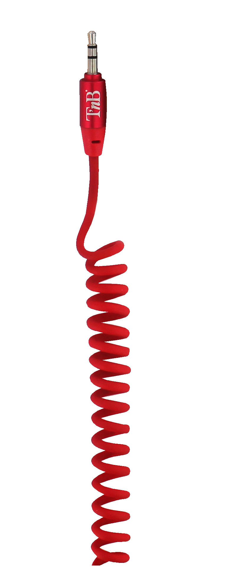 Câble twist jack 3,5mm mâle / jack 3,5mm mâle 1,8m rouge2