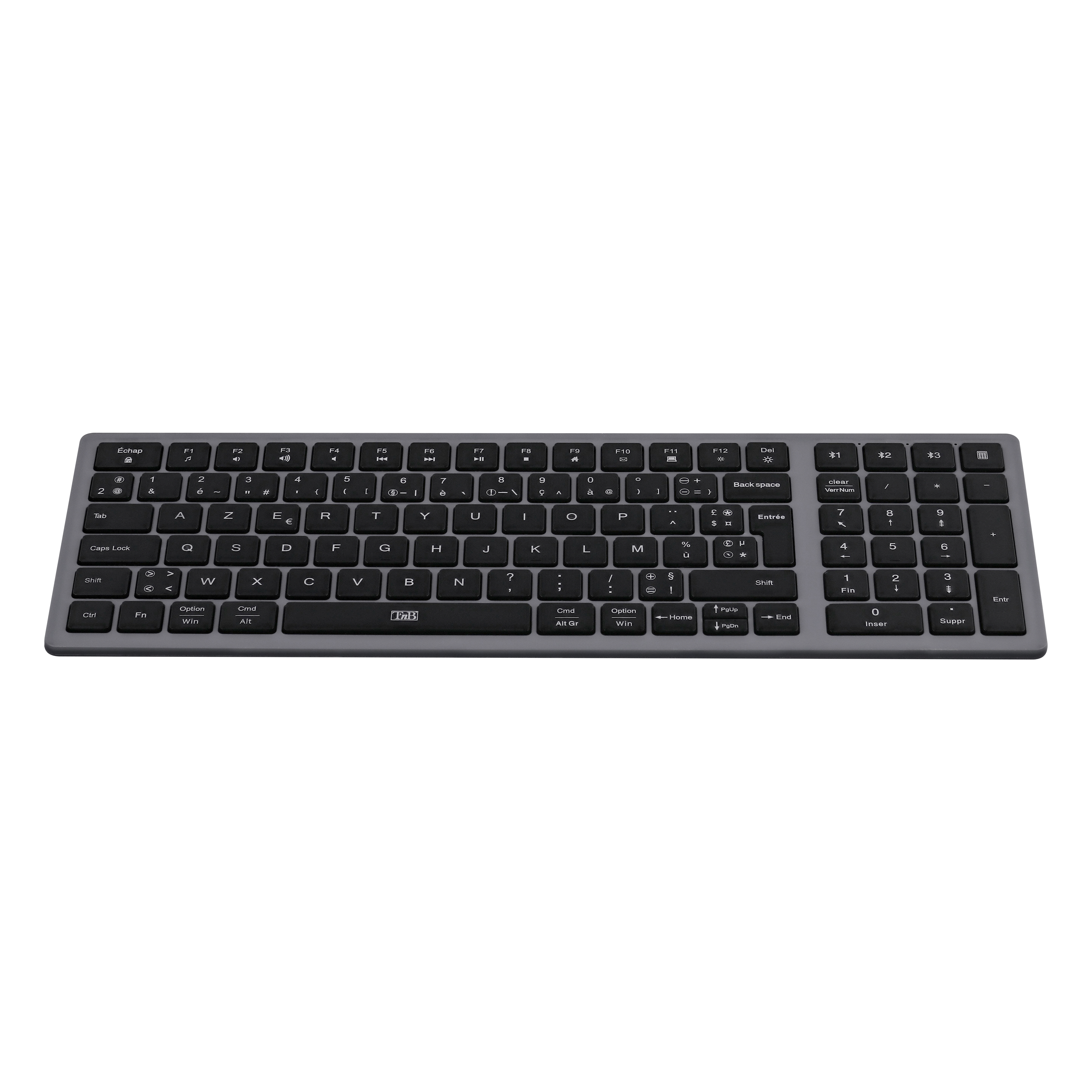 Clavier Bluetooth rechargeable ultra fin - AZERTY (FR)1