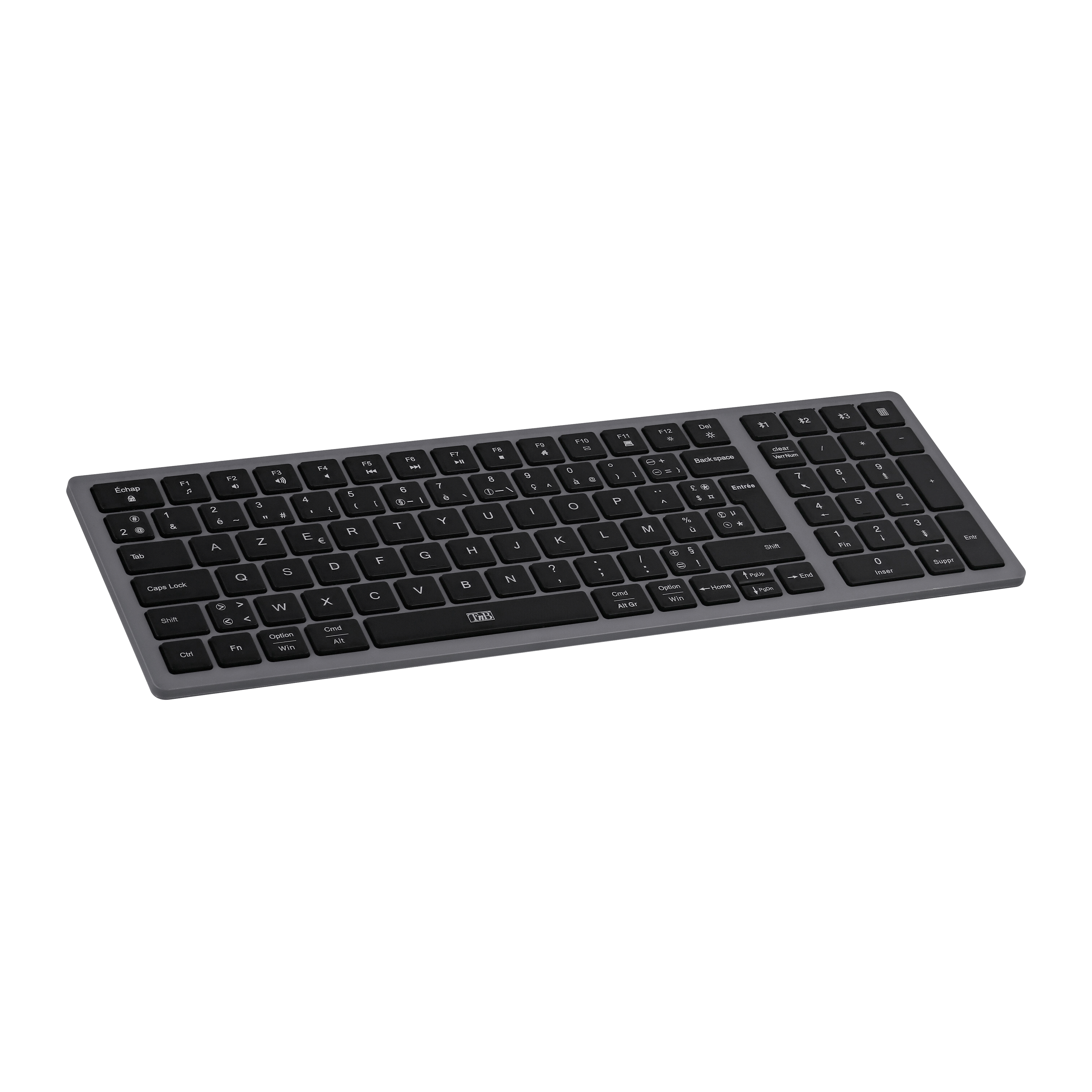 Ultra-thin rechargeable Bluetooth keyboard - AZERTY (FR)2