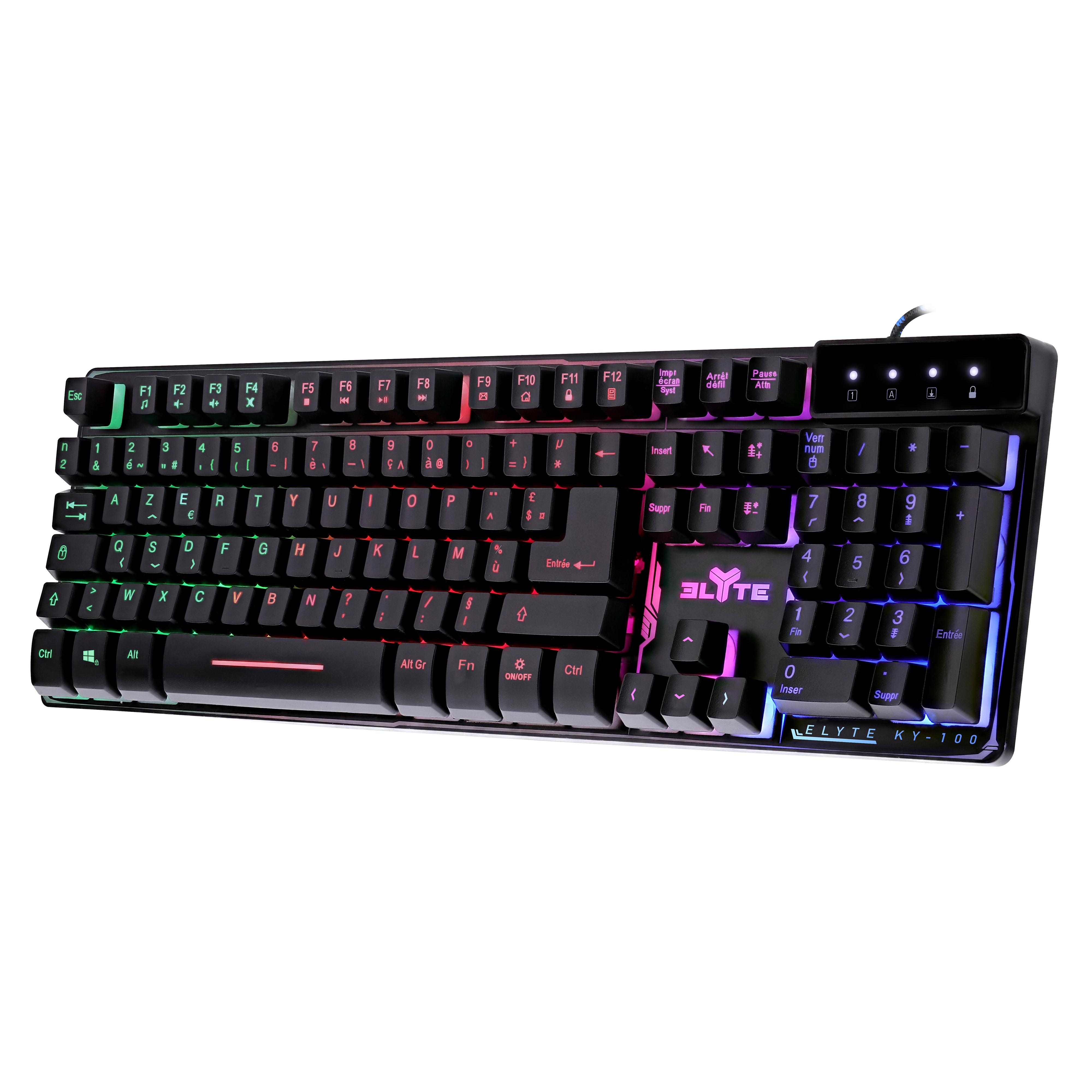 ELYTE - KY-100 semi-mechanical gaming keyboard1