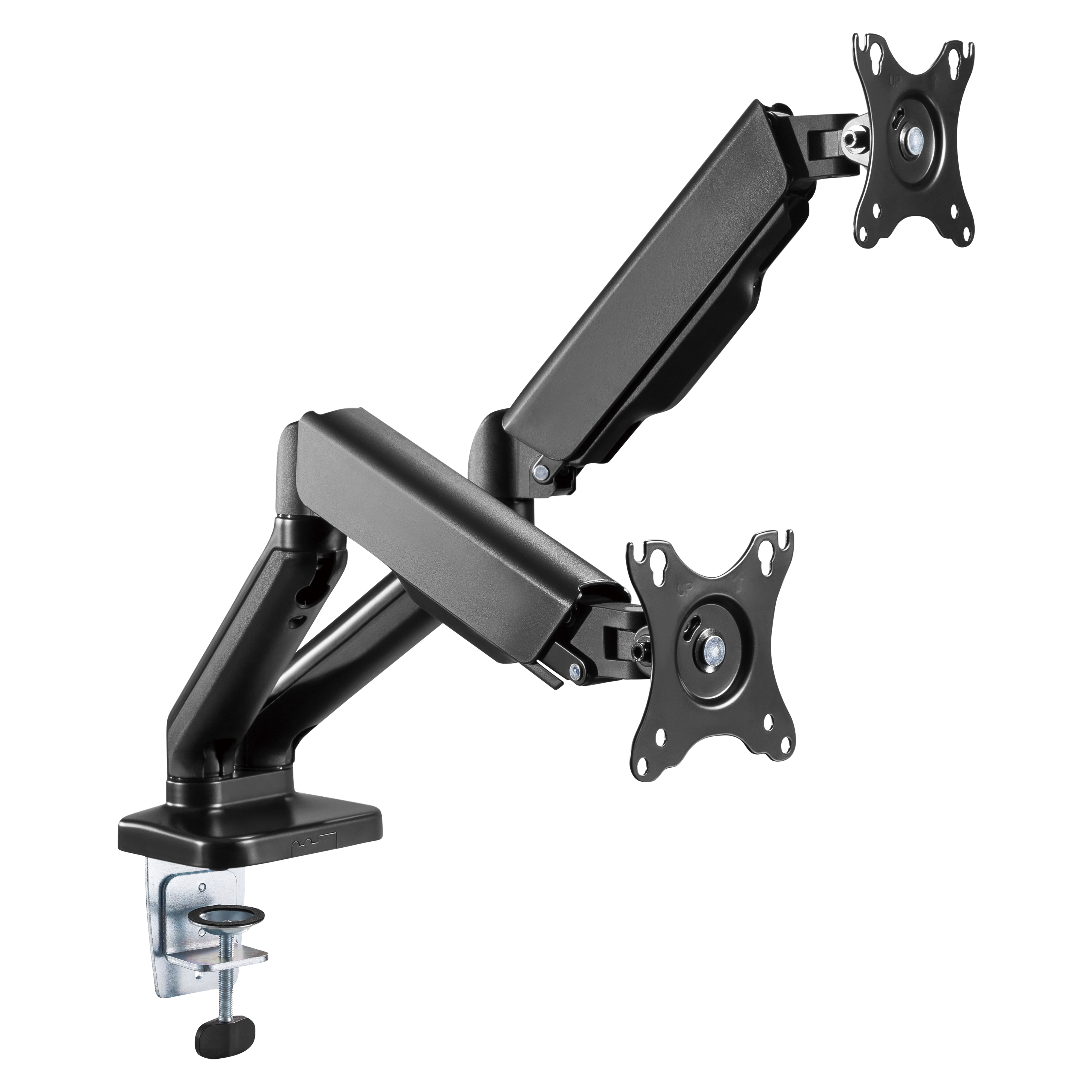 Double arm articulated monitor stand1