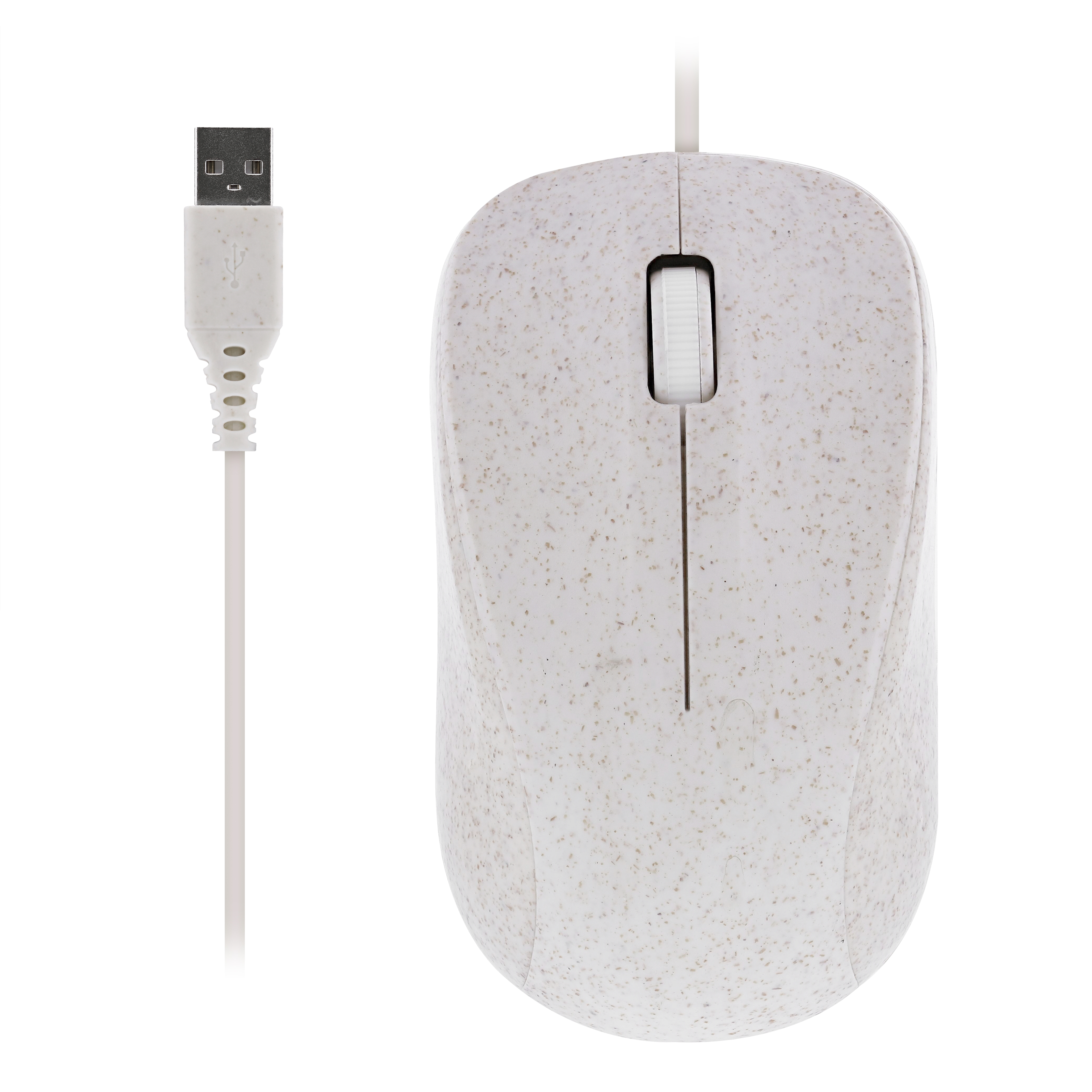 Wired mouse made of bioplastic - ECO1