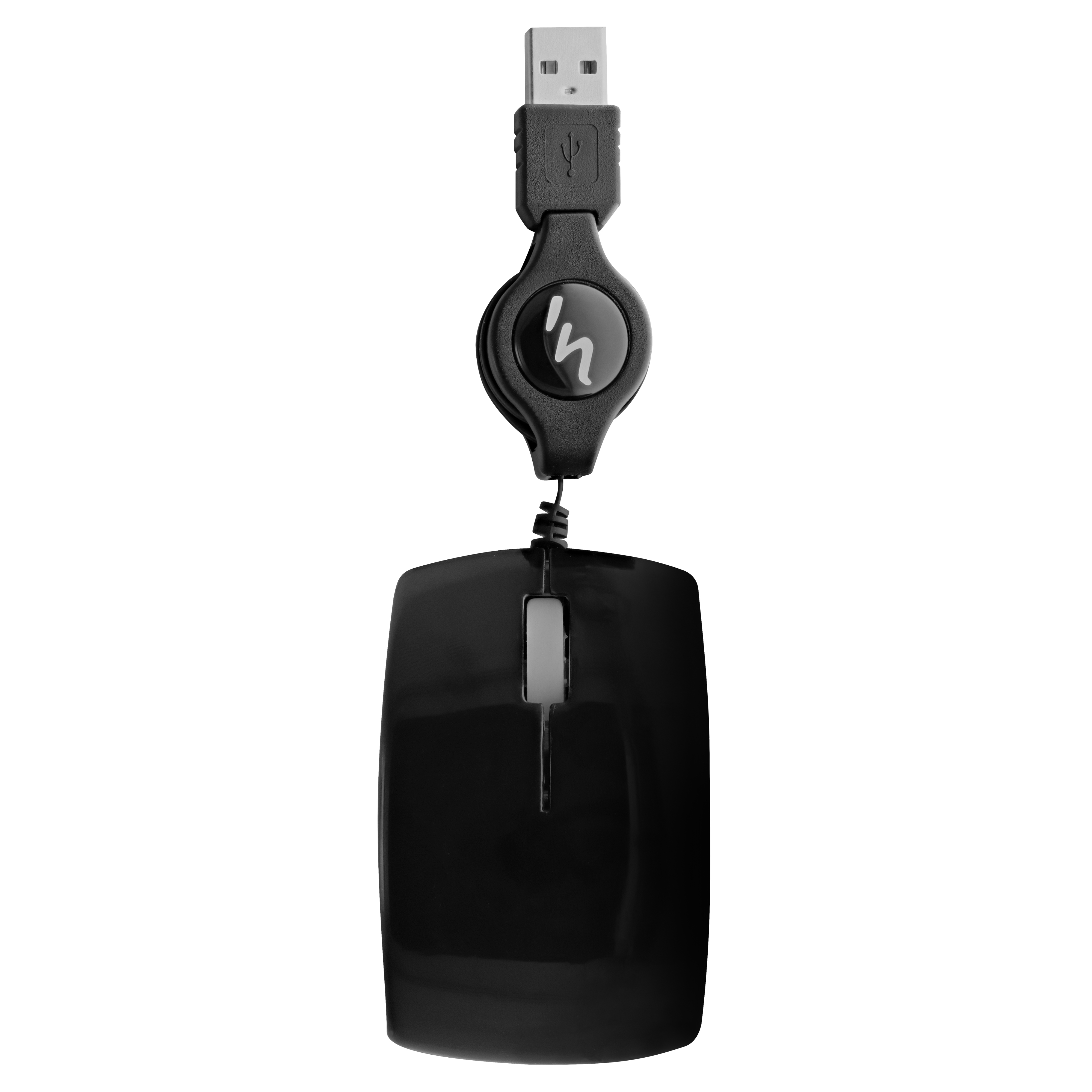 GUPPY black ultra-compact wired mouse1