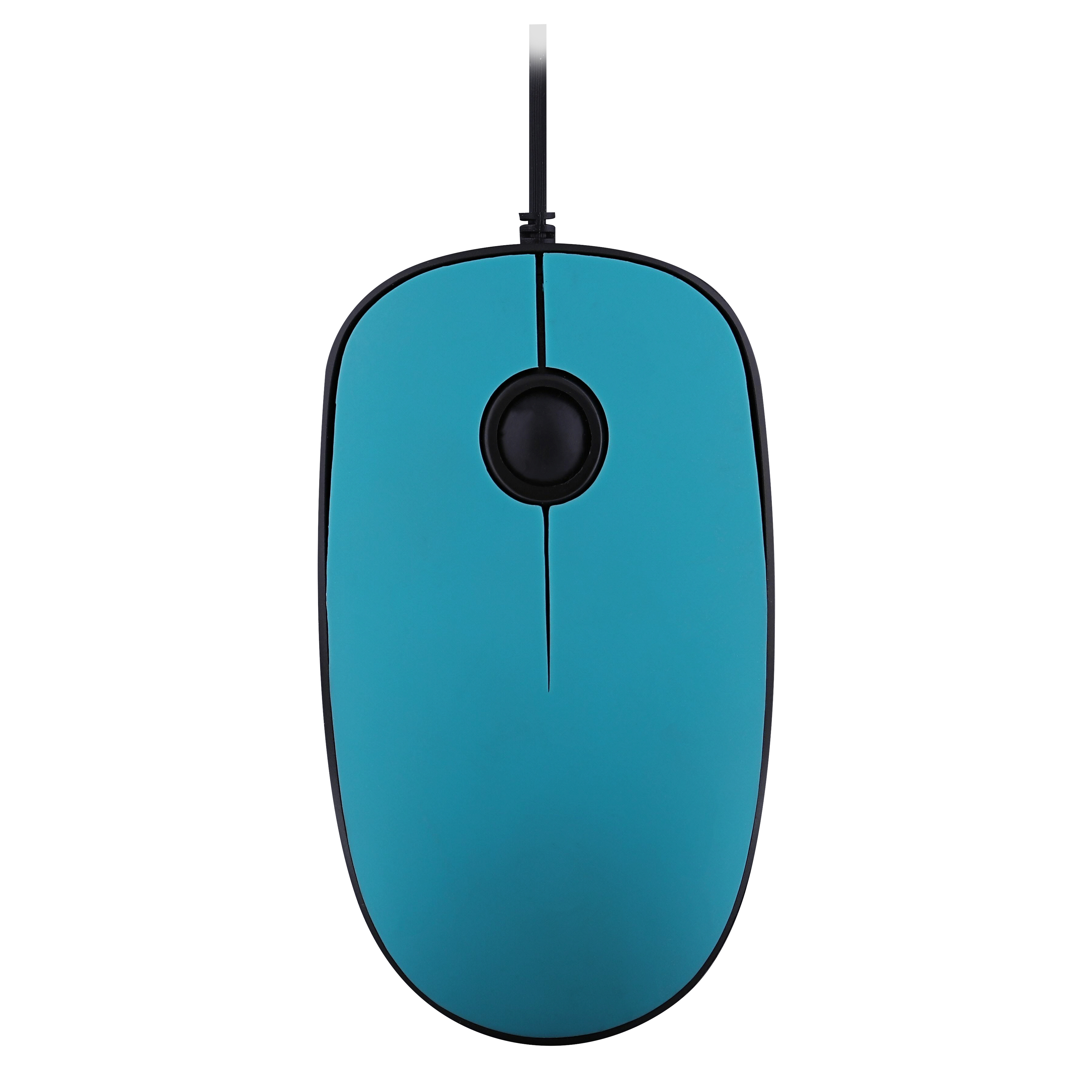 SUNSET Blue USB-A & USB-C Wired Mouse2