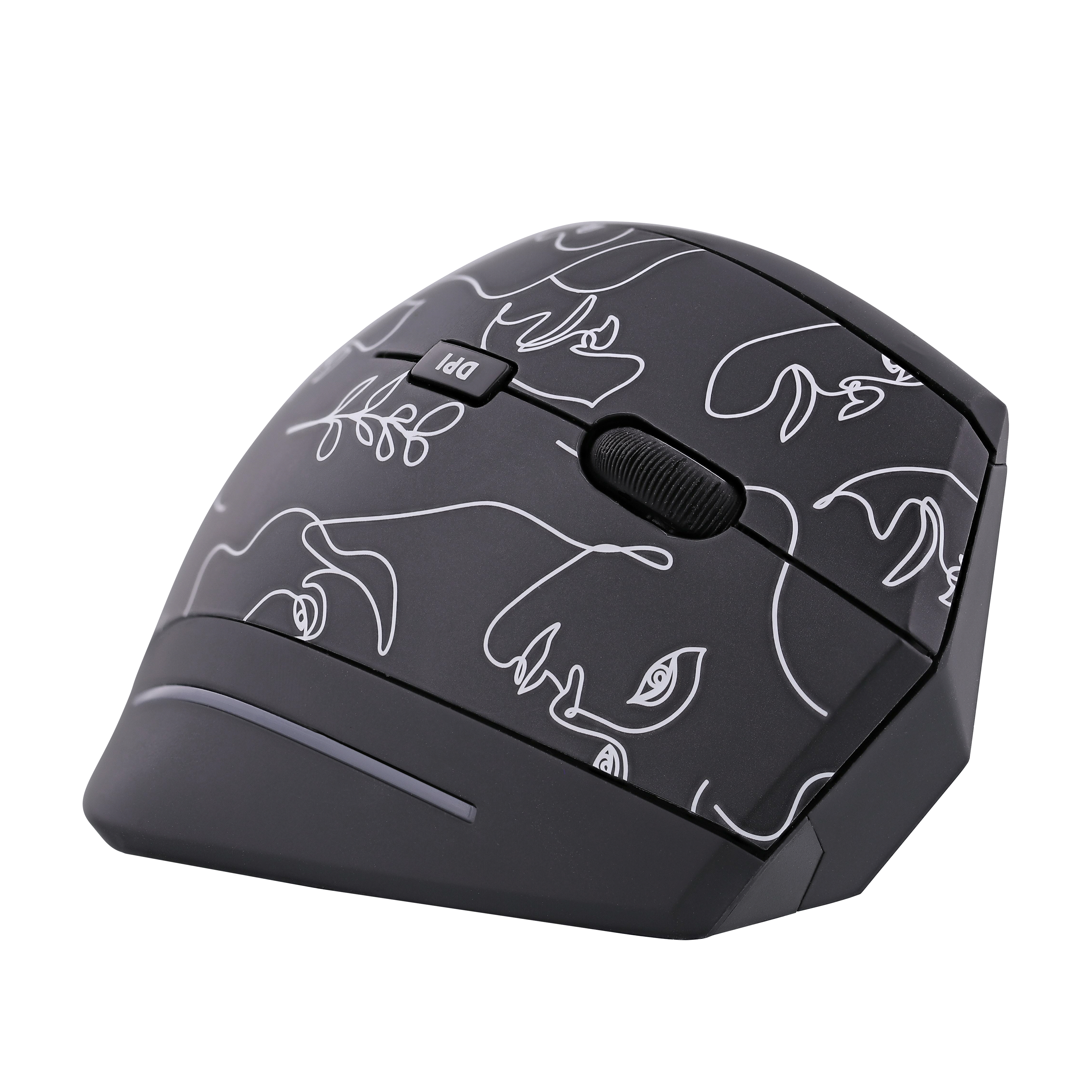 EXCLUSIV ART Vertical Ergonomic Wireless Mouse1