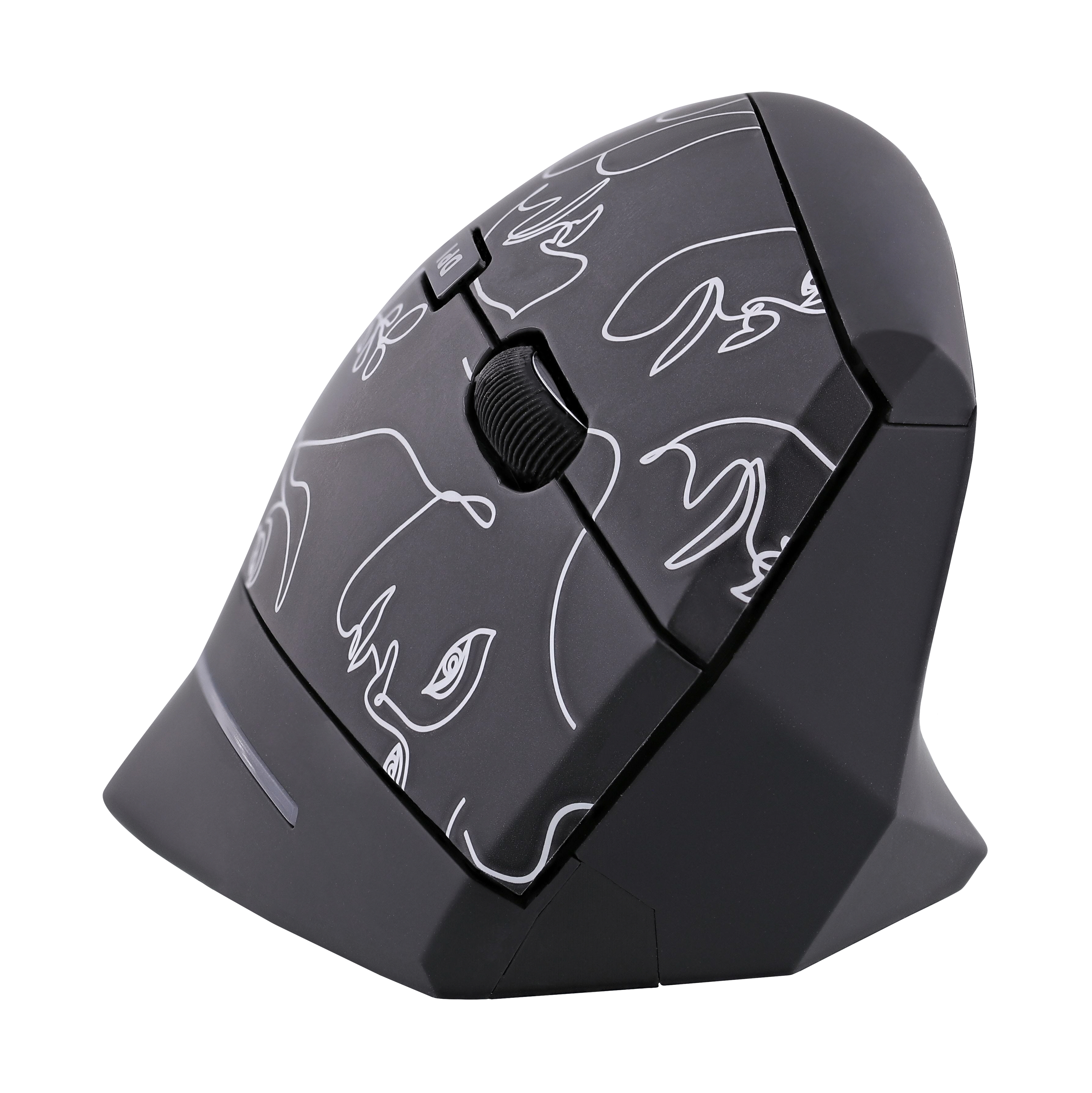 EXCLUSIV ART Vertical Ergonomic Wireless Mouse2