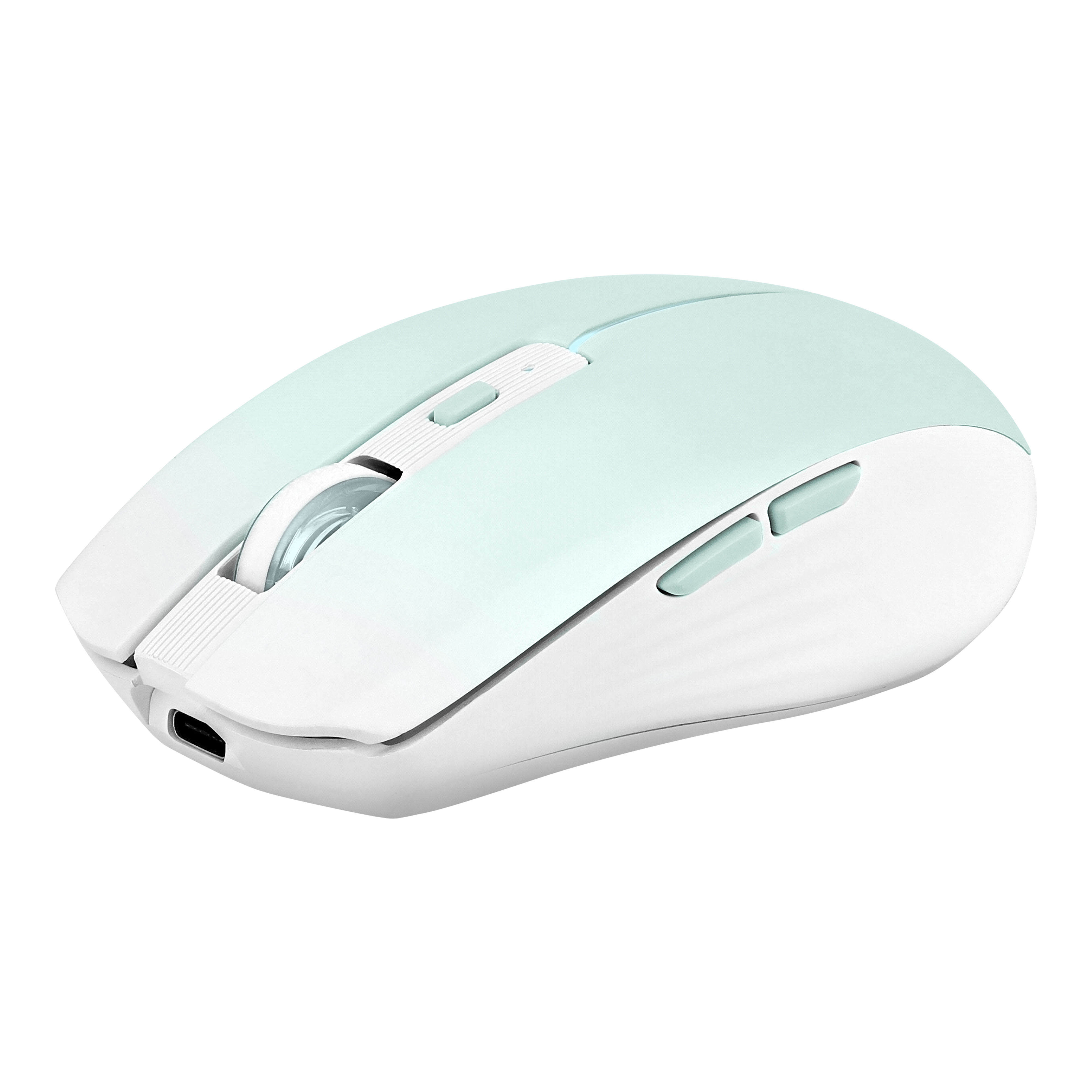 Rechargeable dual connect blue colored mouse - GRADIENT1