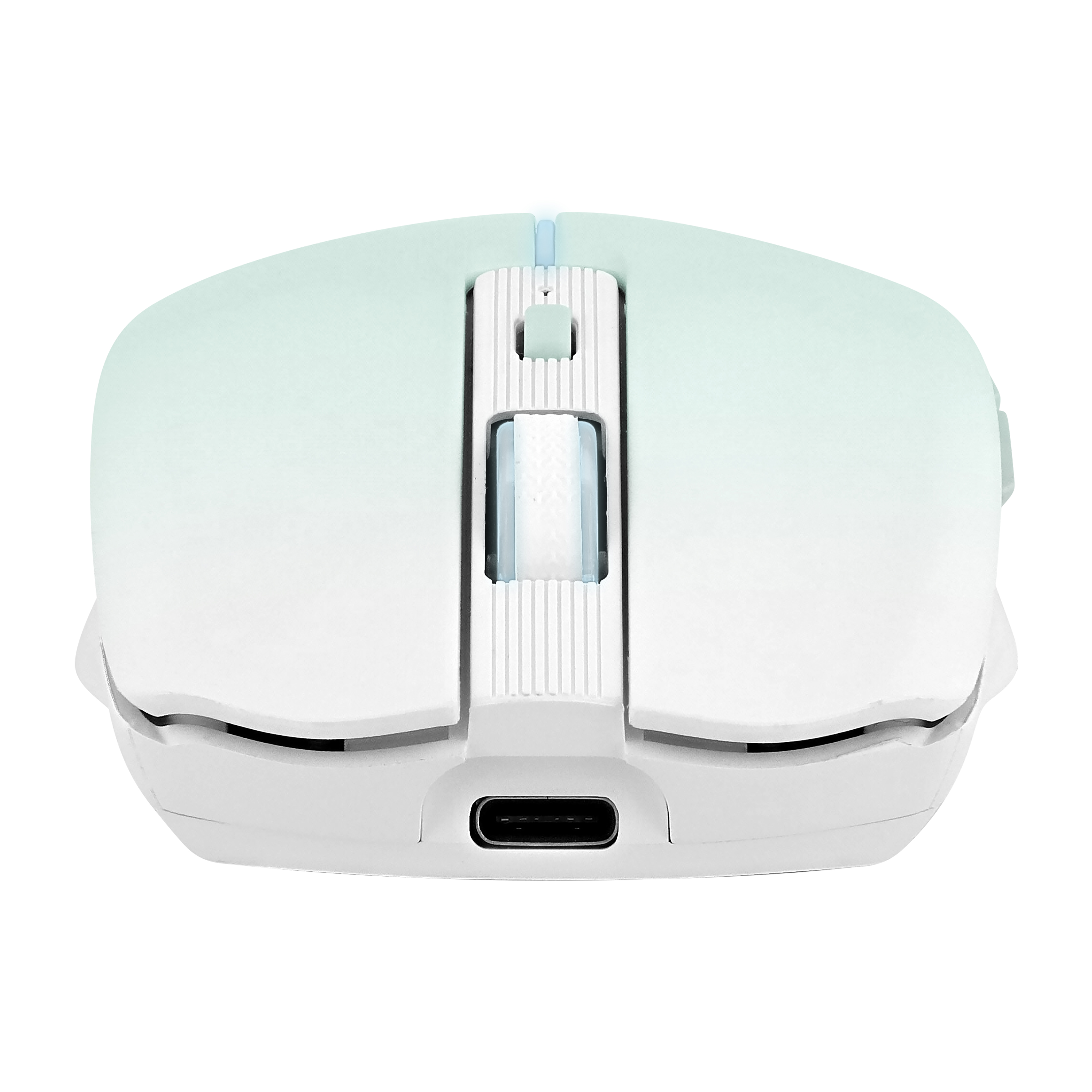 Rechargeable dual connect blue colored mouse - GRADIENT4