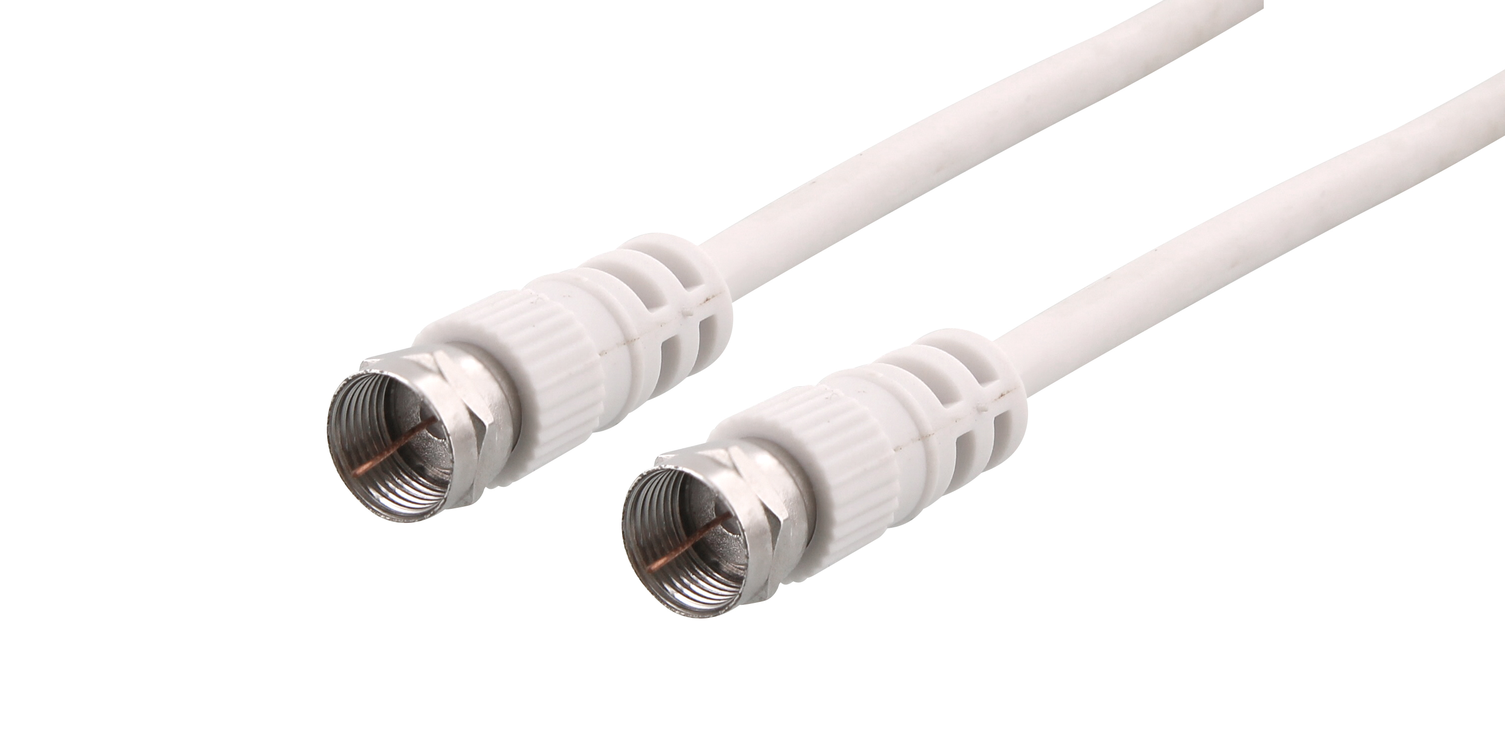 Satellite cable type F male / male 2m2