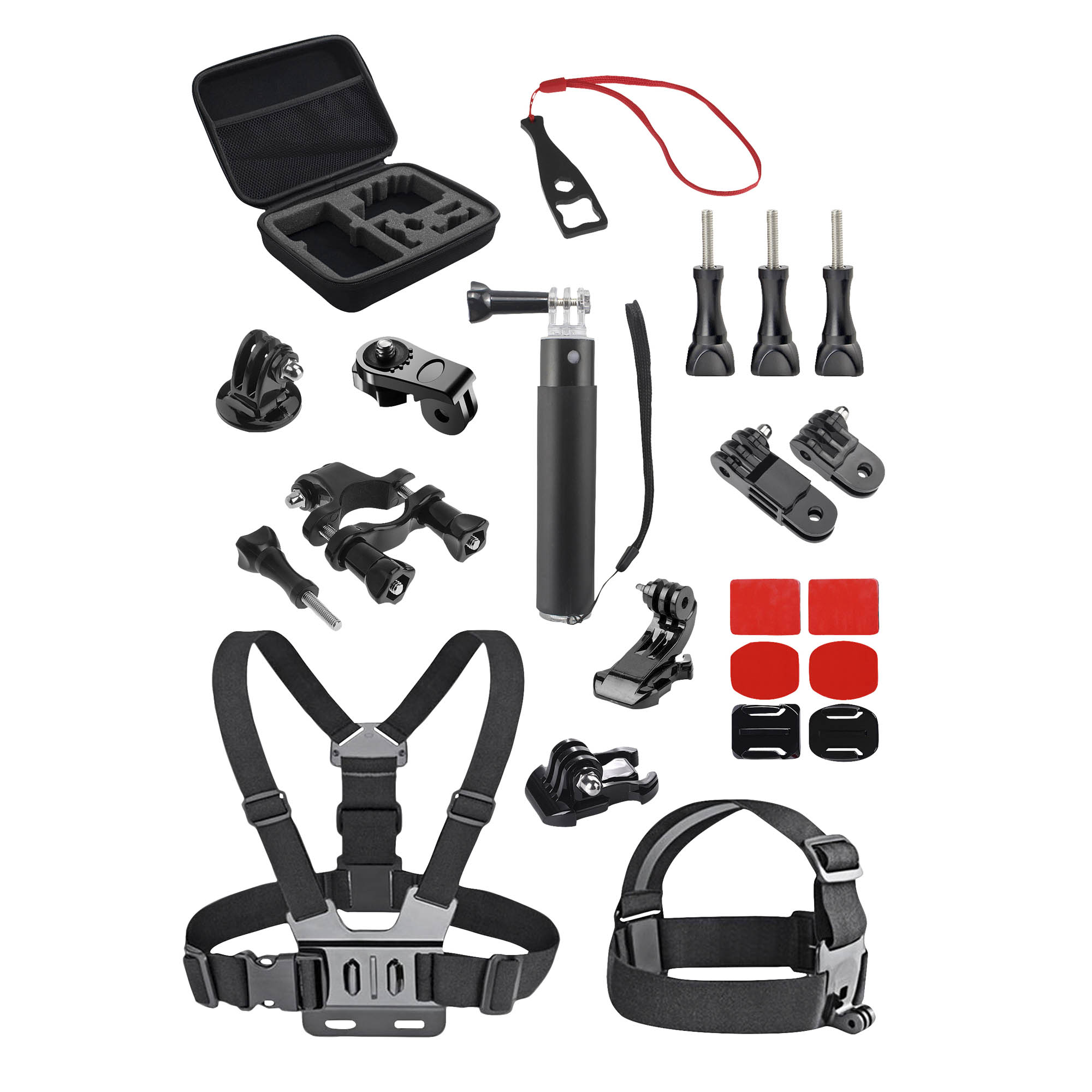 Pack de 23 accessoires pour Camera Sport1