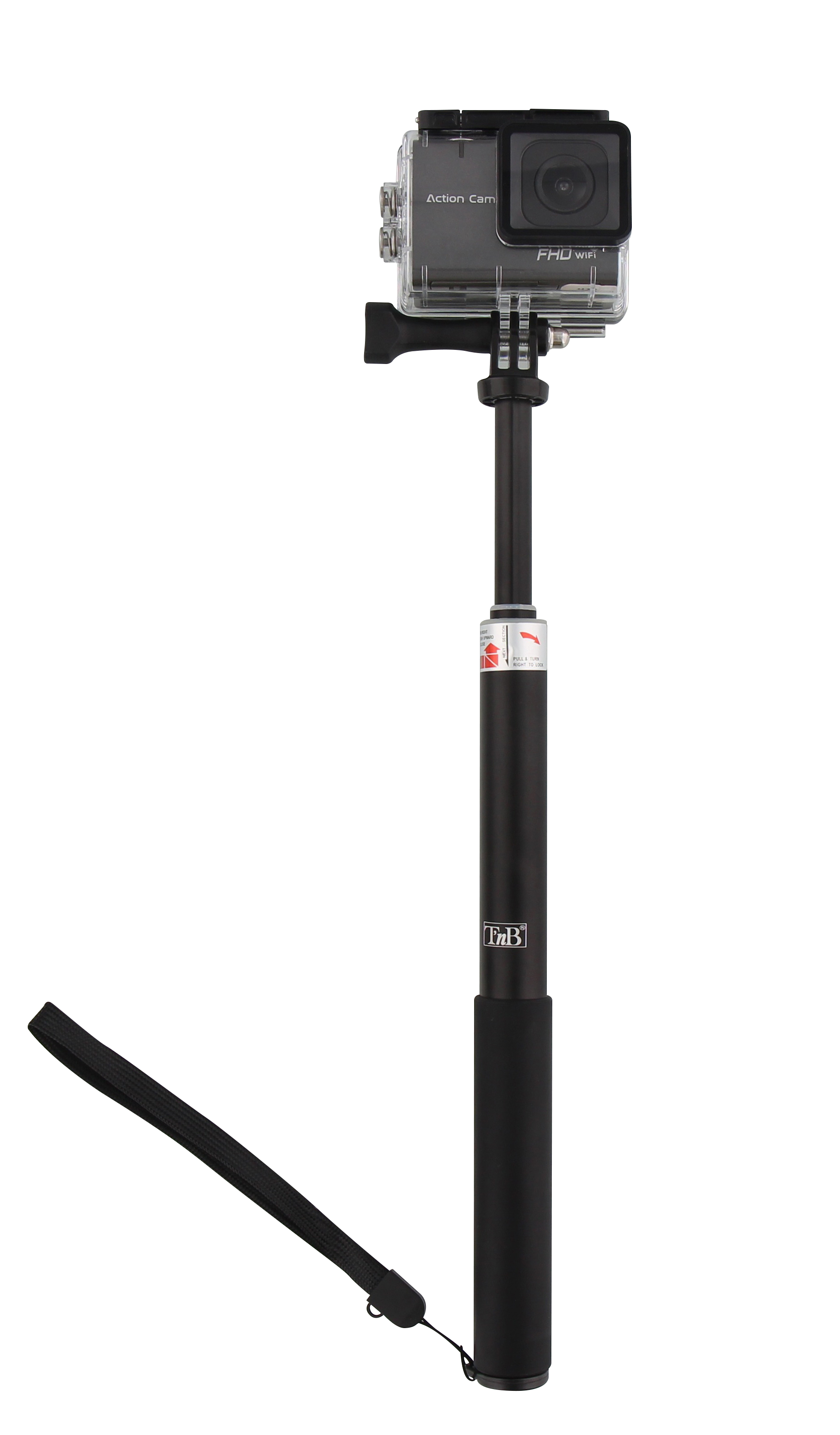 Black pole for sports camera1