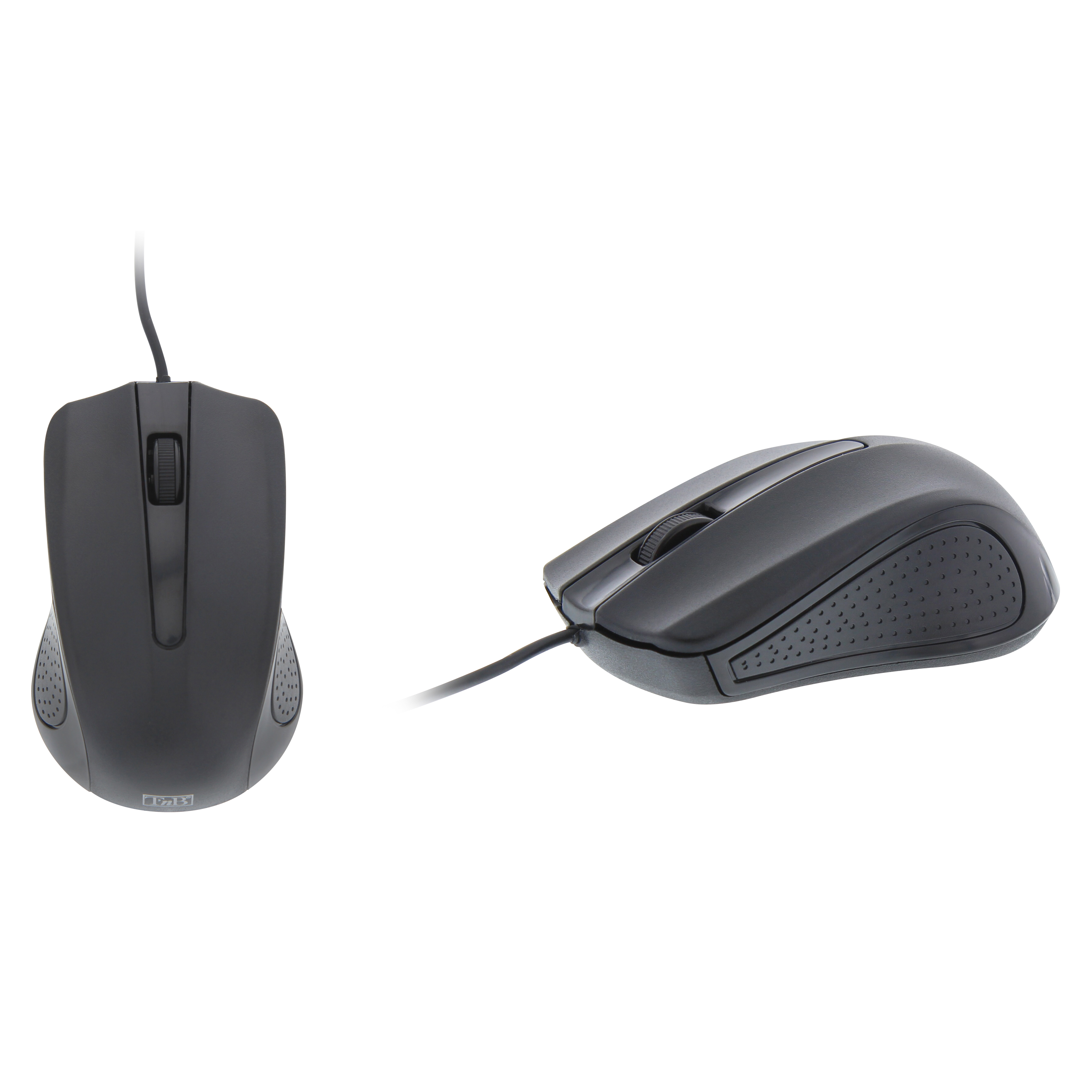 Souris filaire compacte SHARK noire2