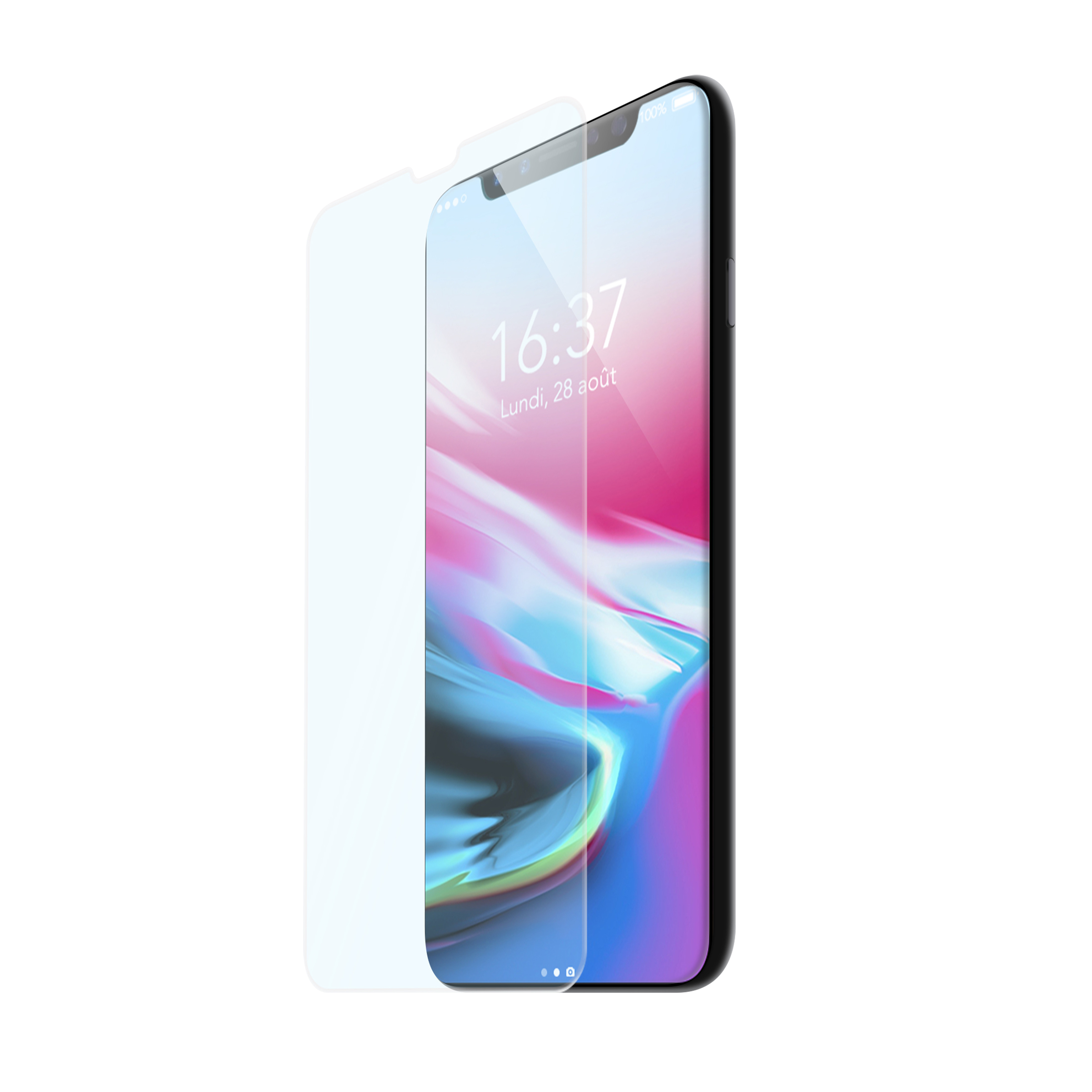 Tempered glass protection for iPhone XS.1