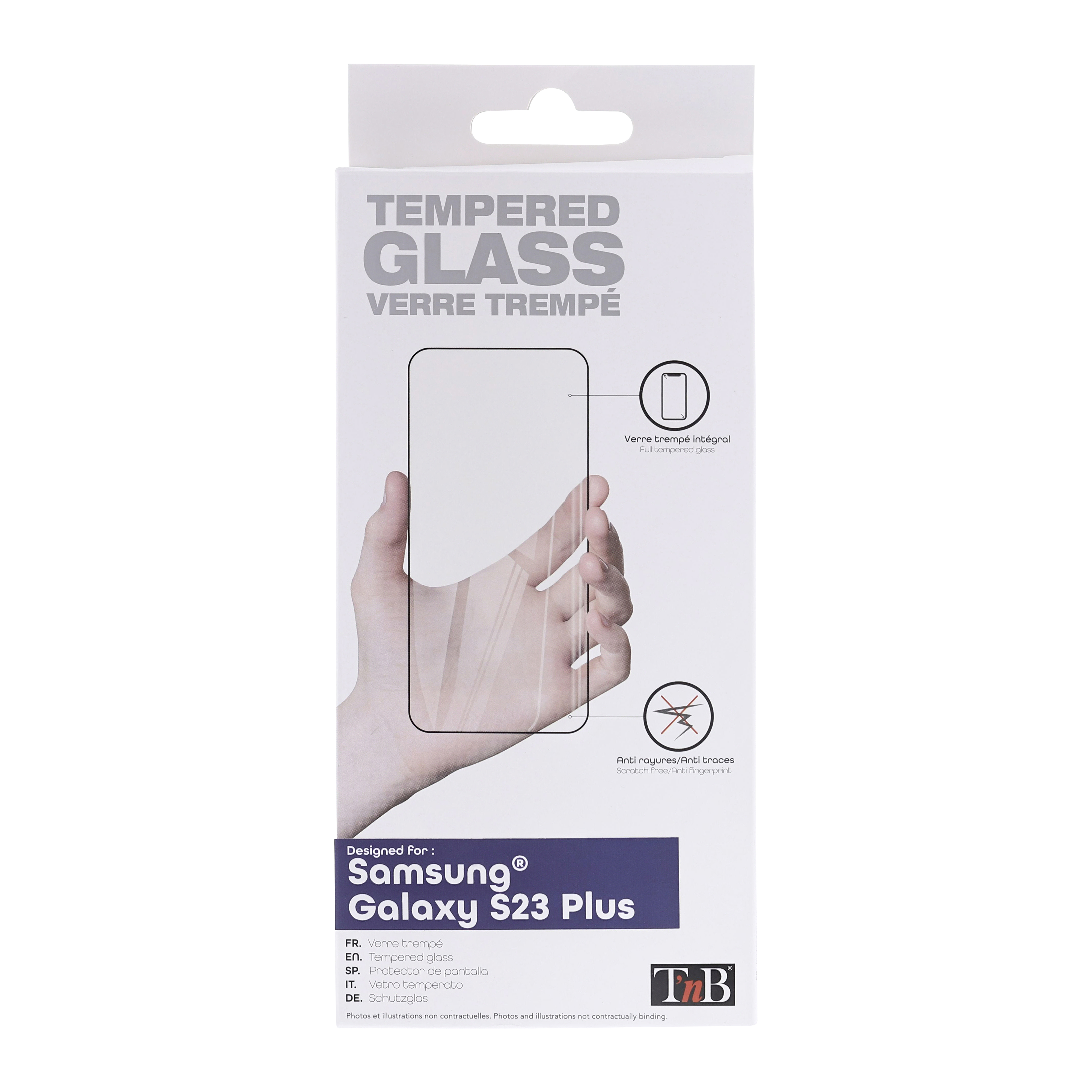 Protection intégrale en verre trempé pour Samsung Galaxy S23 Plus1