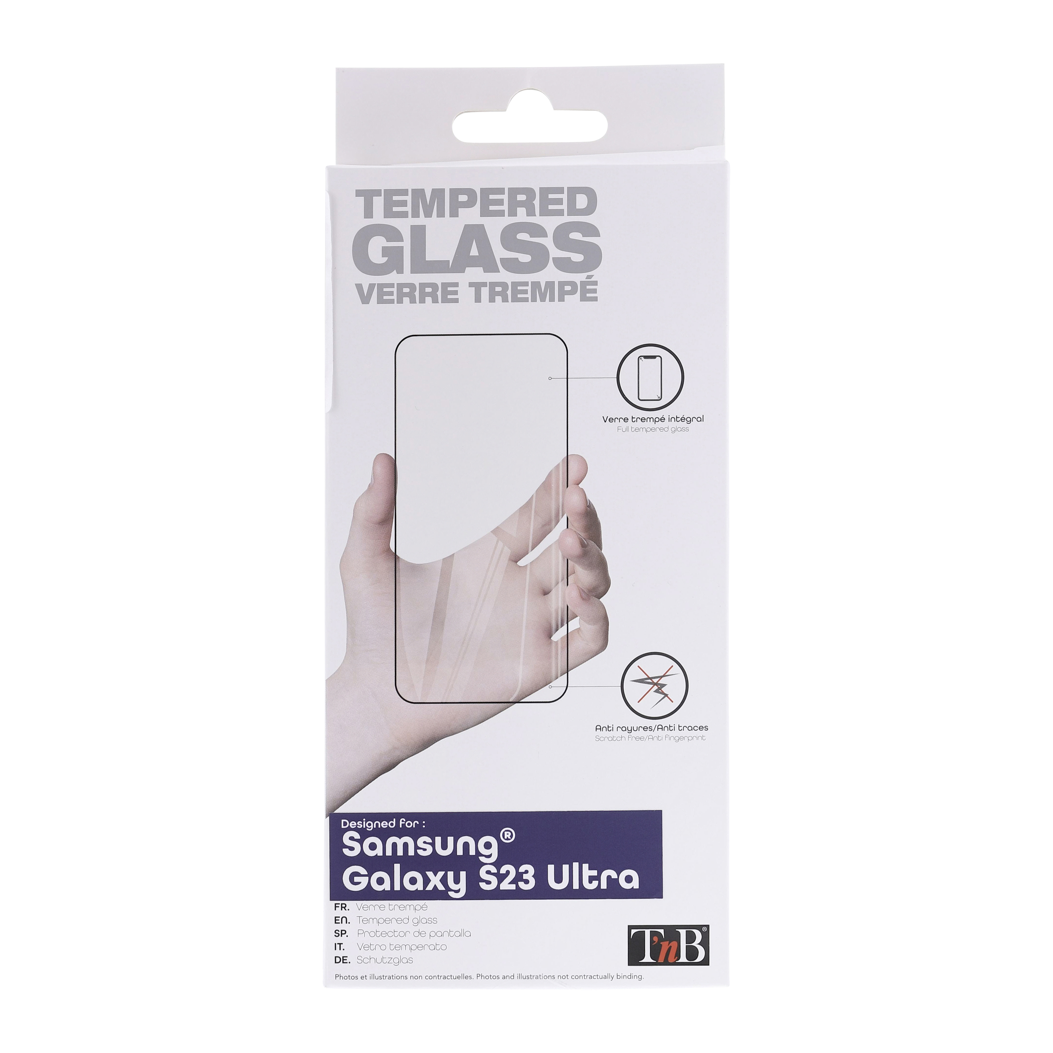 Protection intégrale en verre trempé pour Samsung Galaxy S23 Ultra1