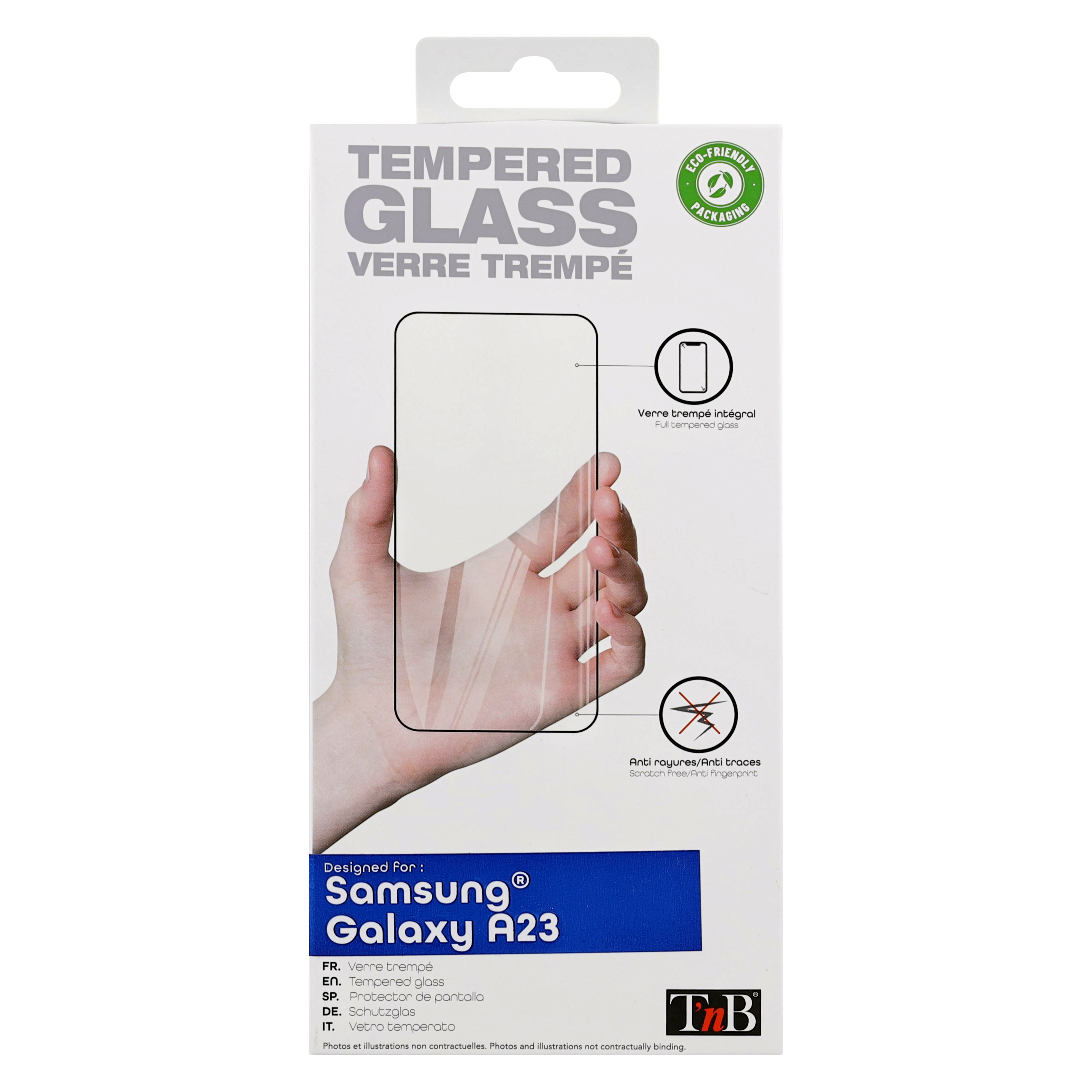 Protection intégrale en verre trempé pour Samsung Galaxy A231