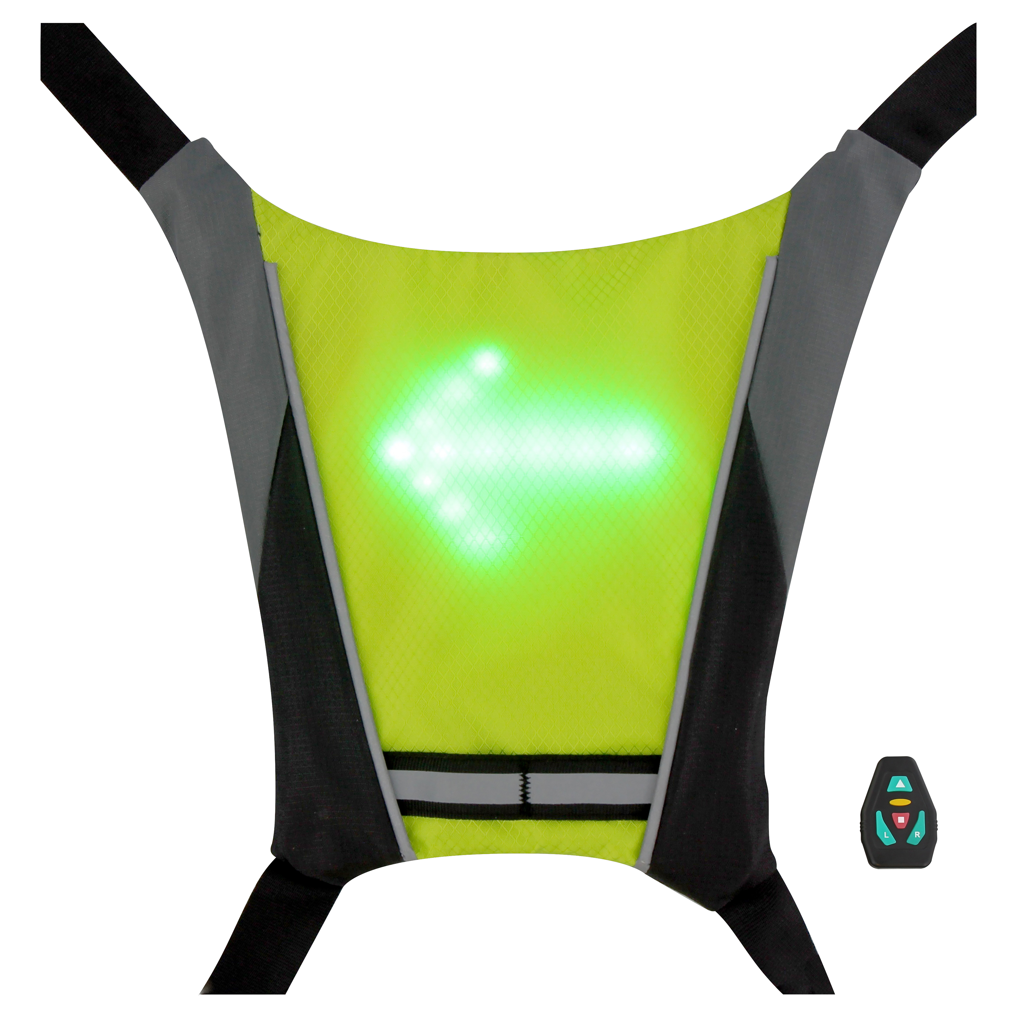 Signal vest with directional LEDs6