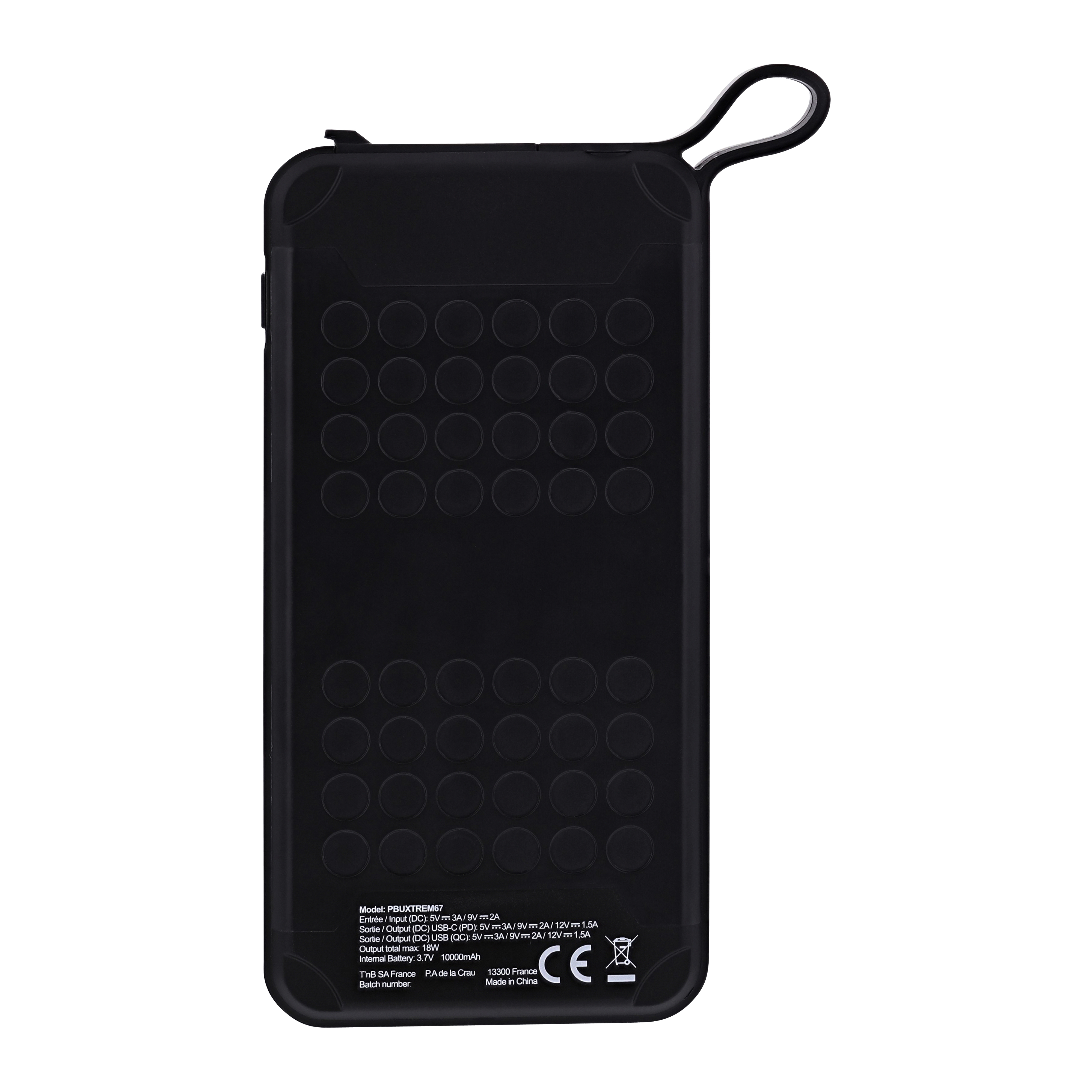 1XUSB-A 10000mAh 10W XTREMWORK backup battery3