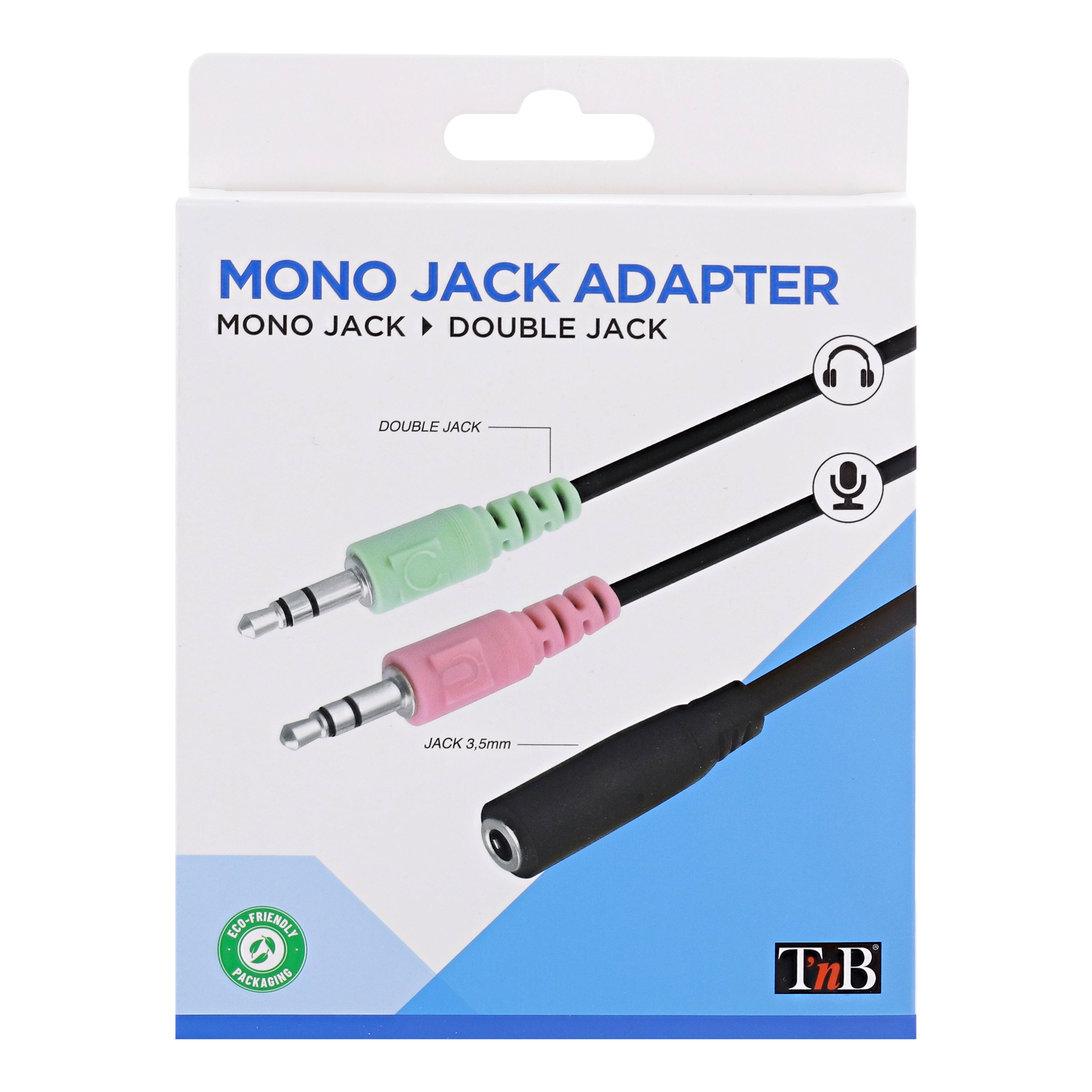 Adaptateur jack femelle vers double jack mâle3