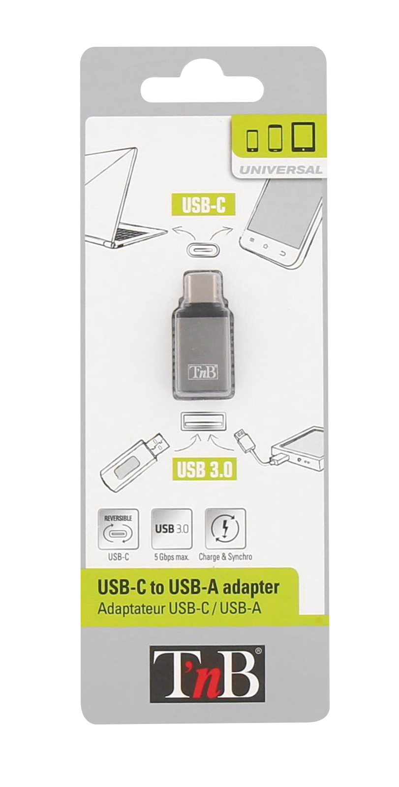 Adaptador USB-C a USB-A4