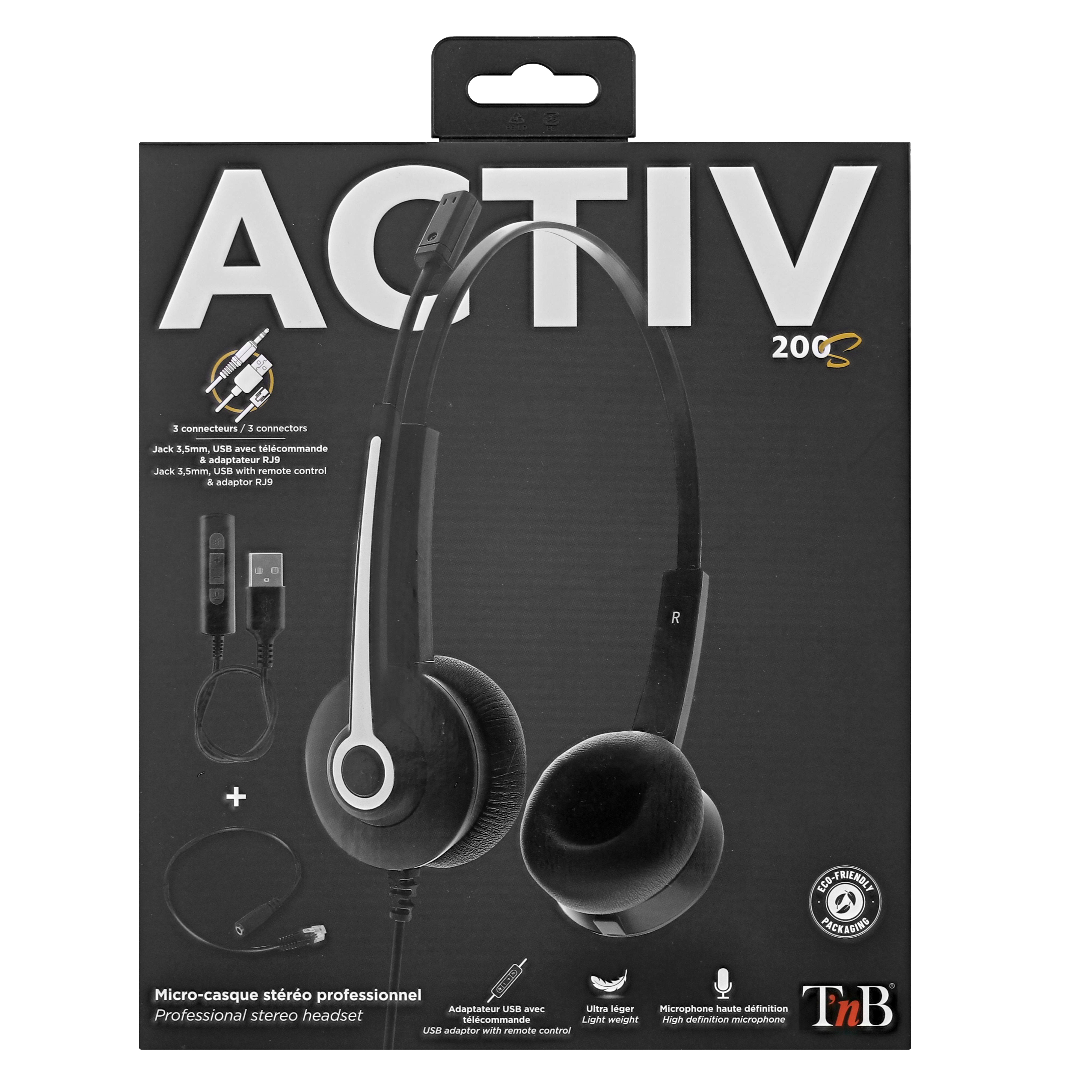 ACTIV 200S Wired Stereo Headset5