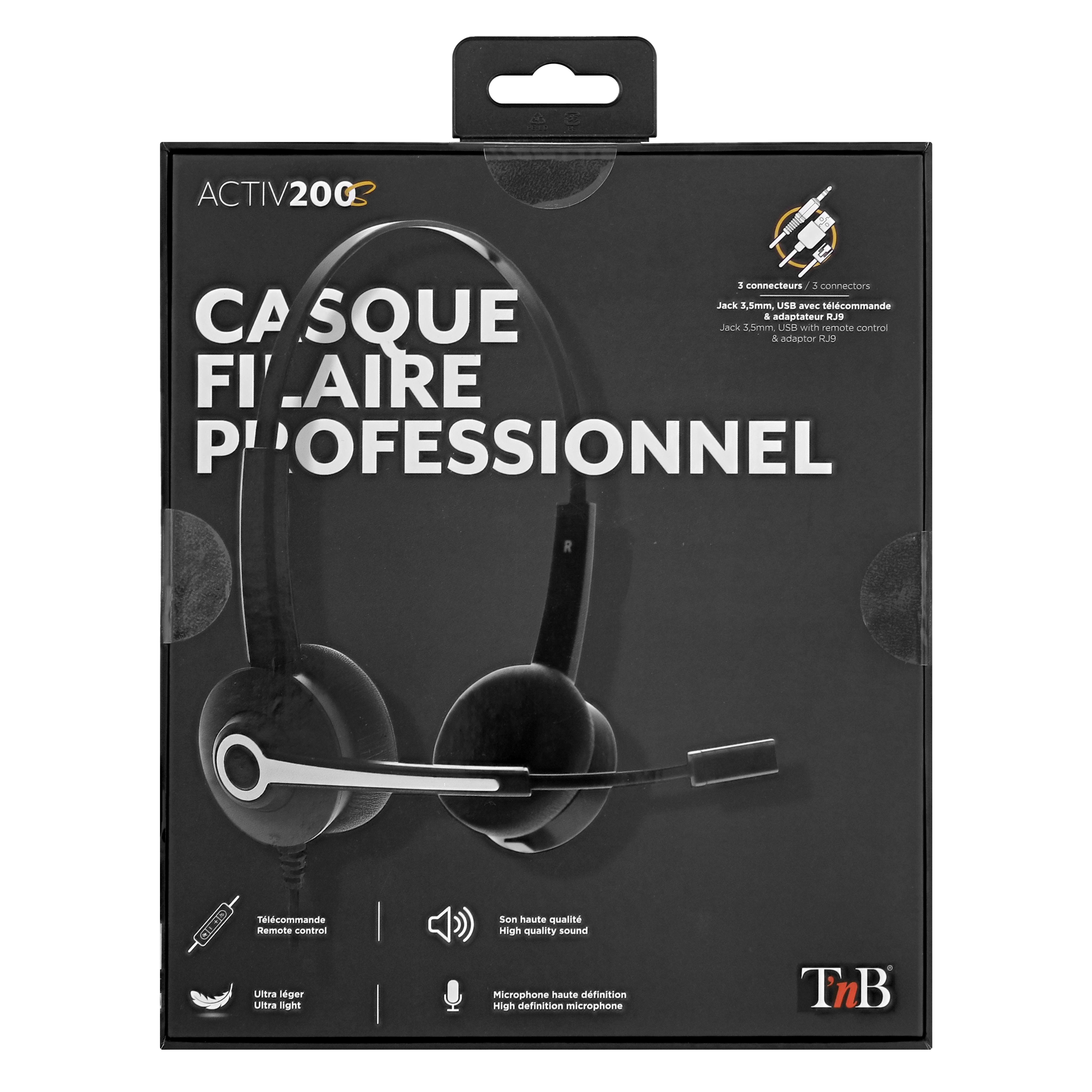 Micro casque stéréo filaire ACTIV 200S6