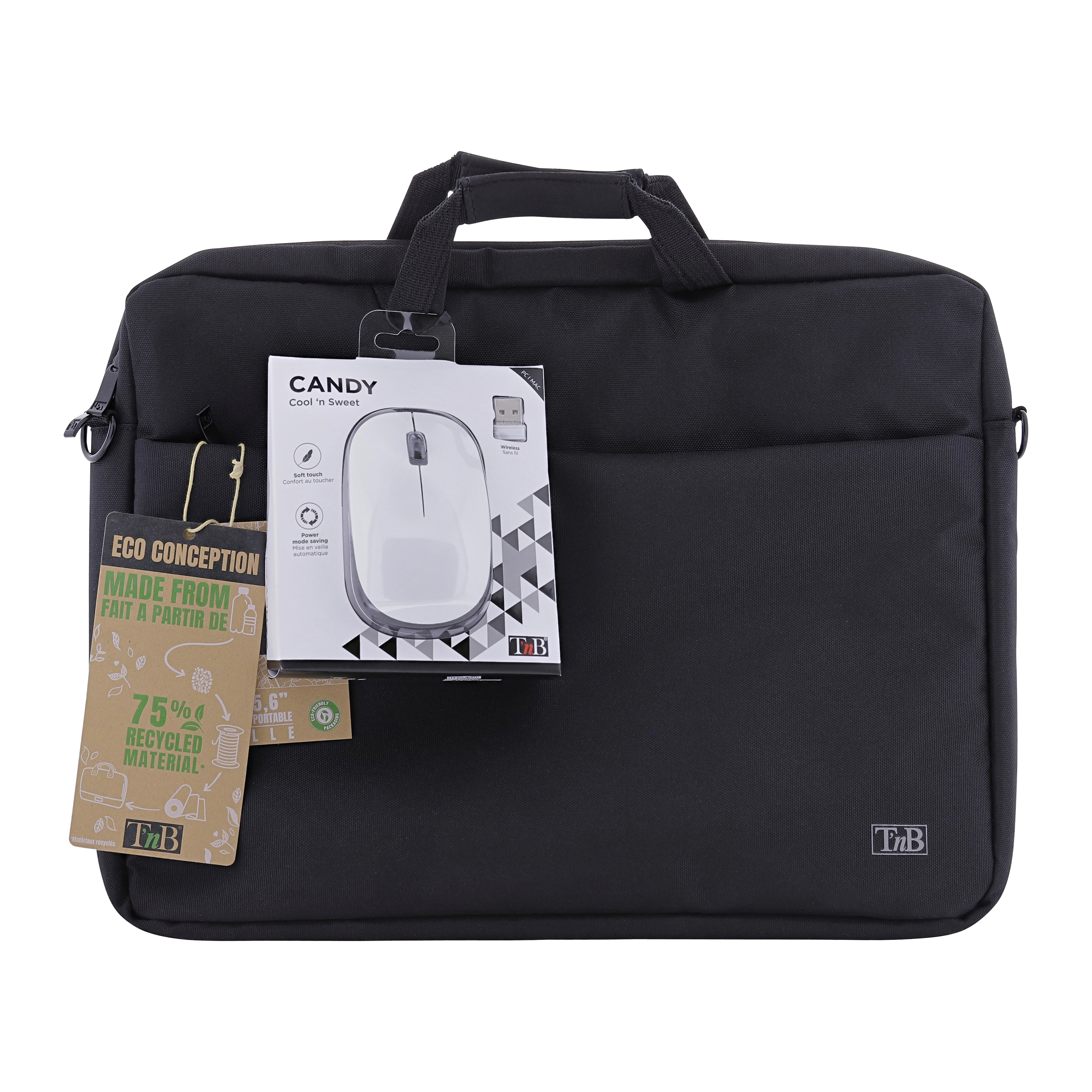 BUNDLE MARSEILLE Notebook Bag + CANDY Wireless Mouse10