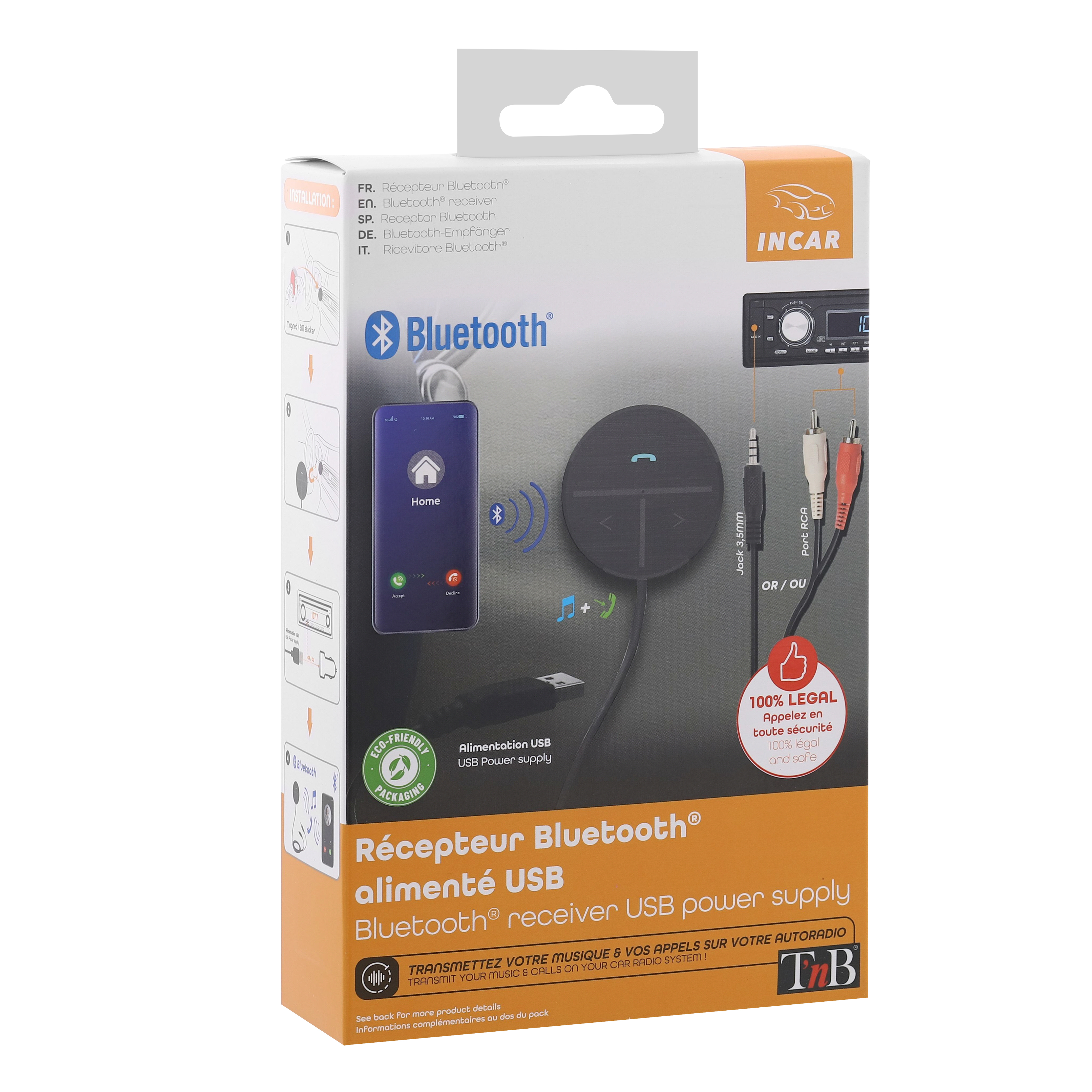 3.5mm jack / RCA bluetooth receiver4