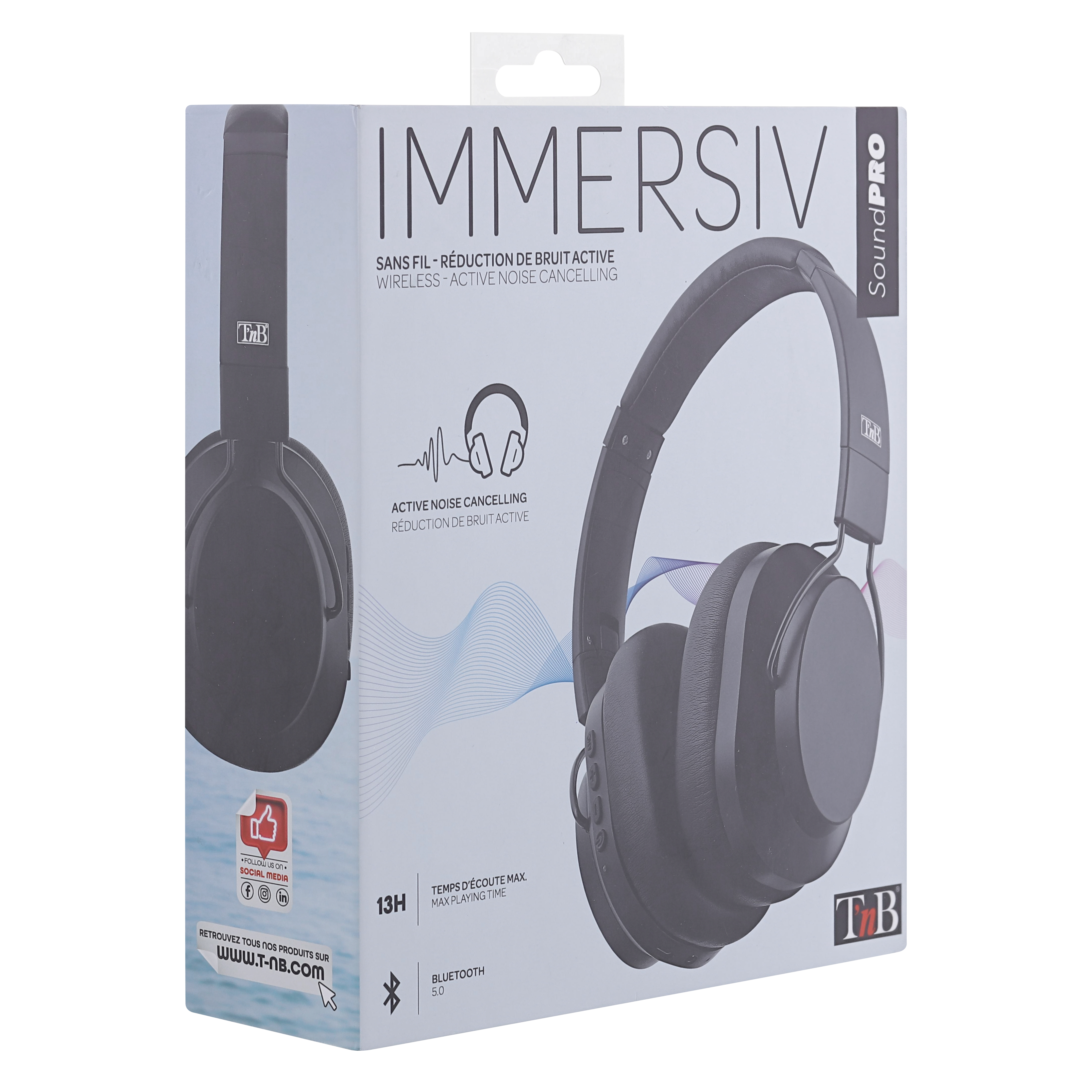 IMMERSIVE Active Noise Cancelling Bluetooth Headphones5