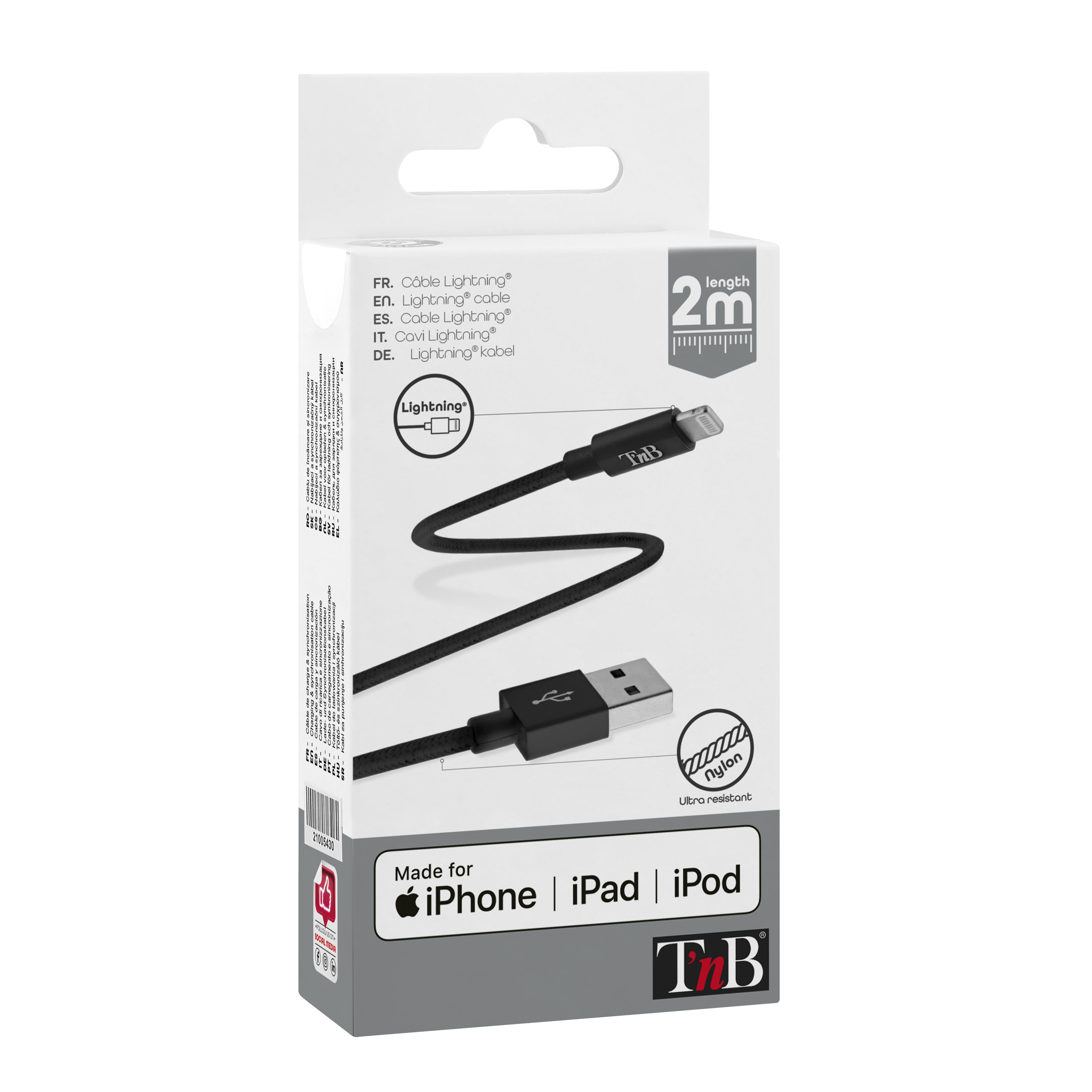 Cable Lightning trenzado4