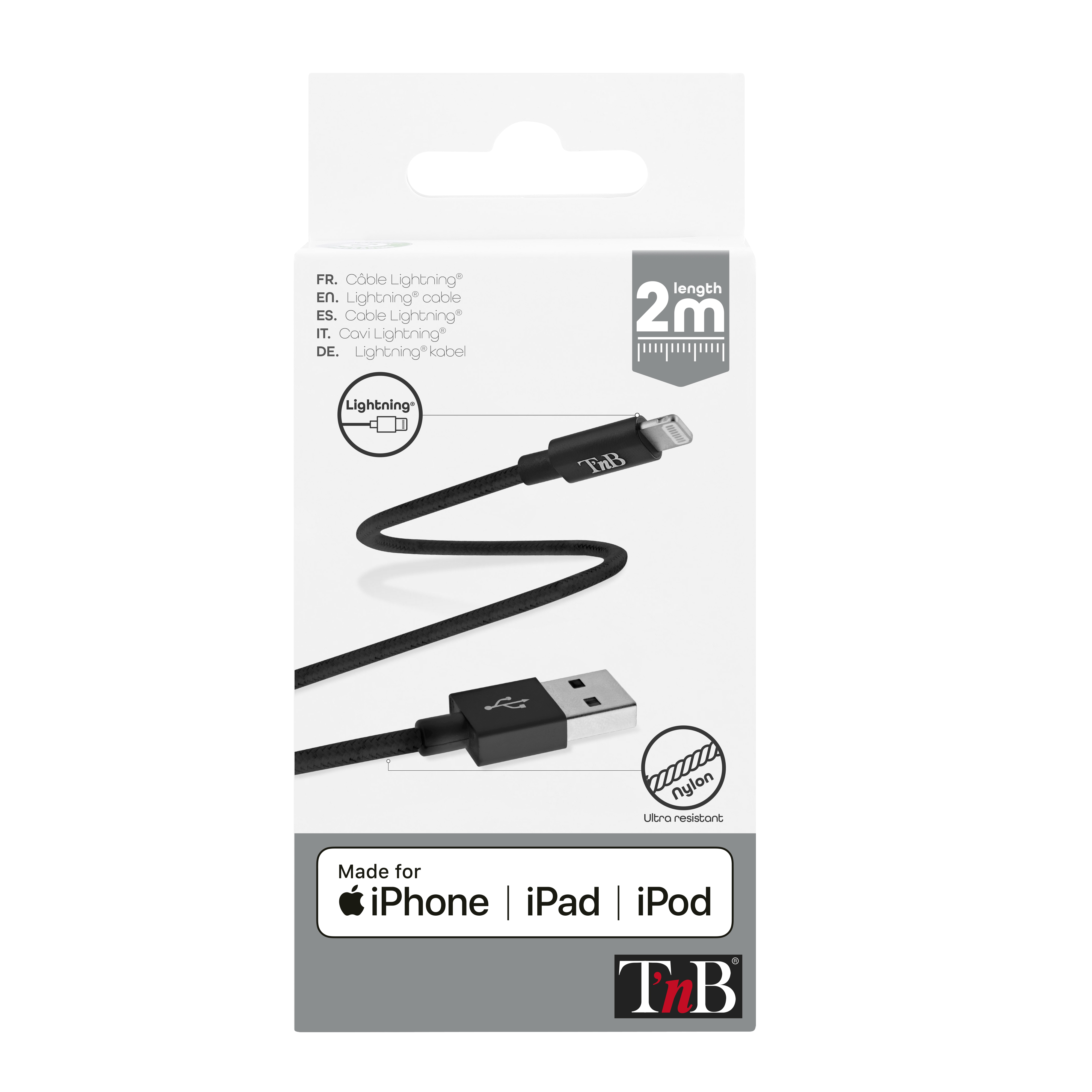 Cable Lightning trenzado5