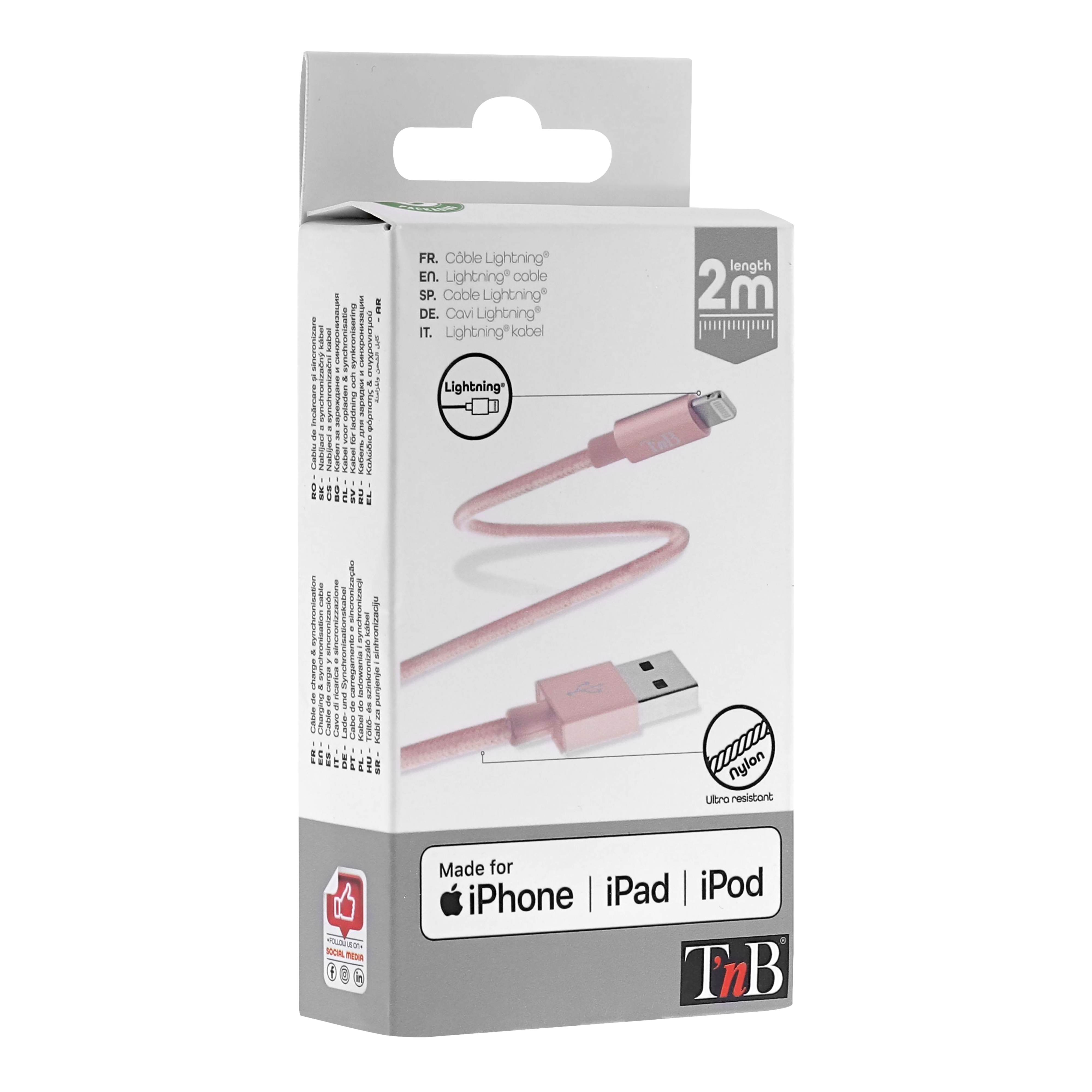 Cable Lightning trenzado3