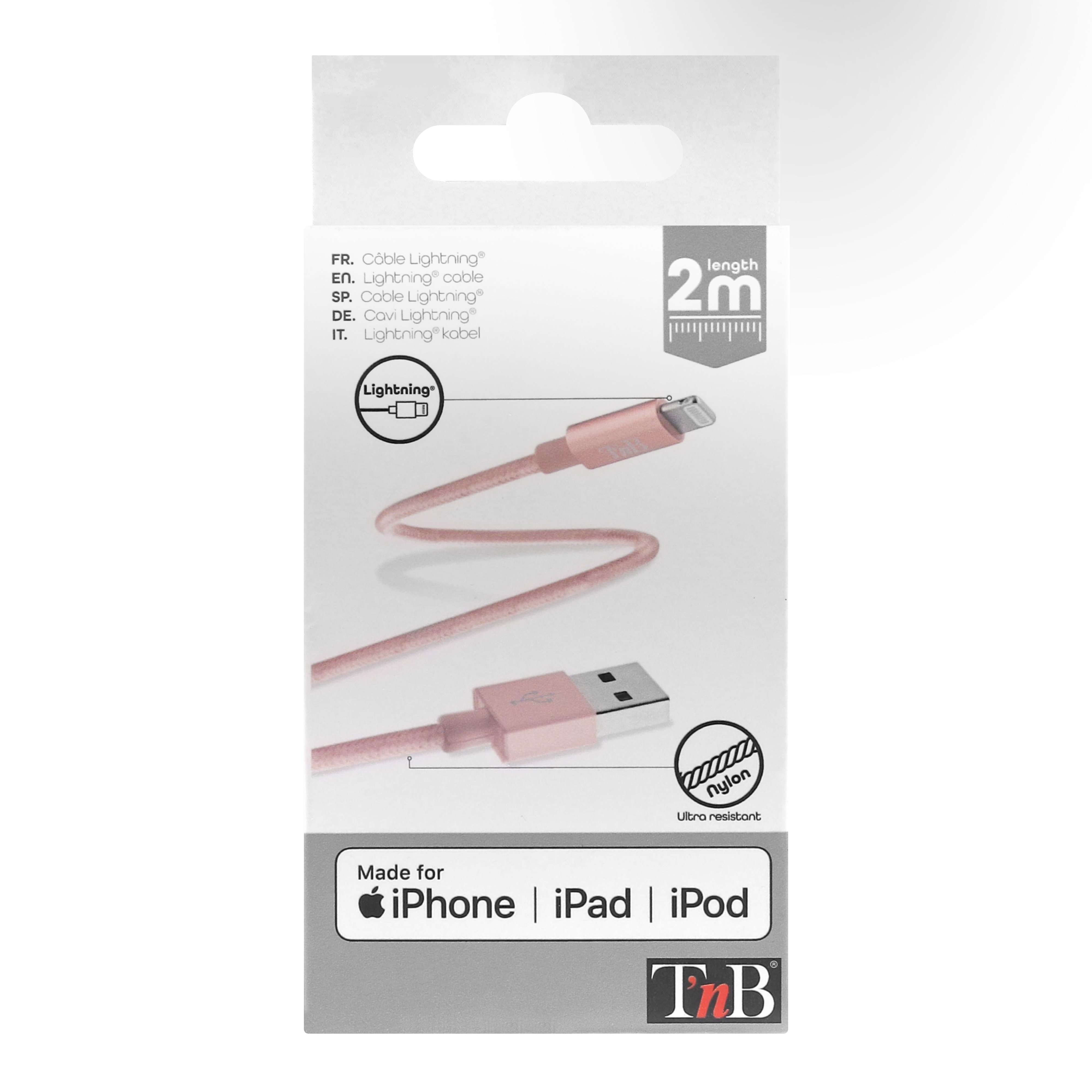 Cable Lightning trenzado4