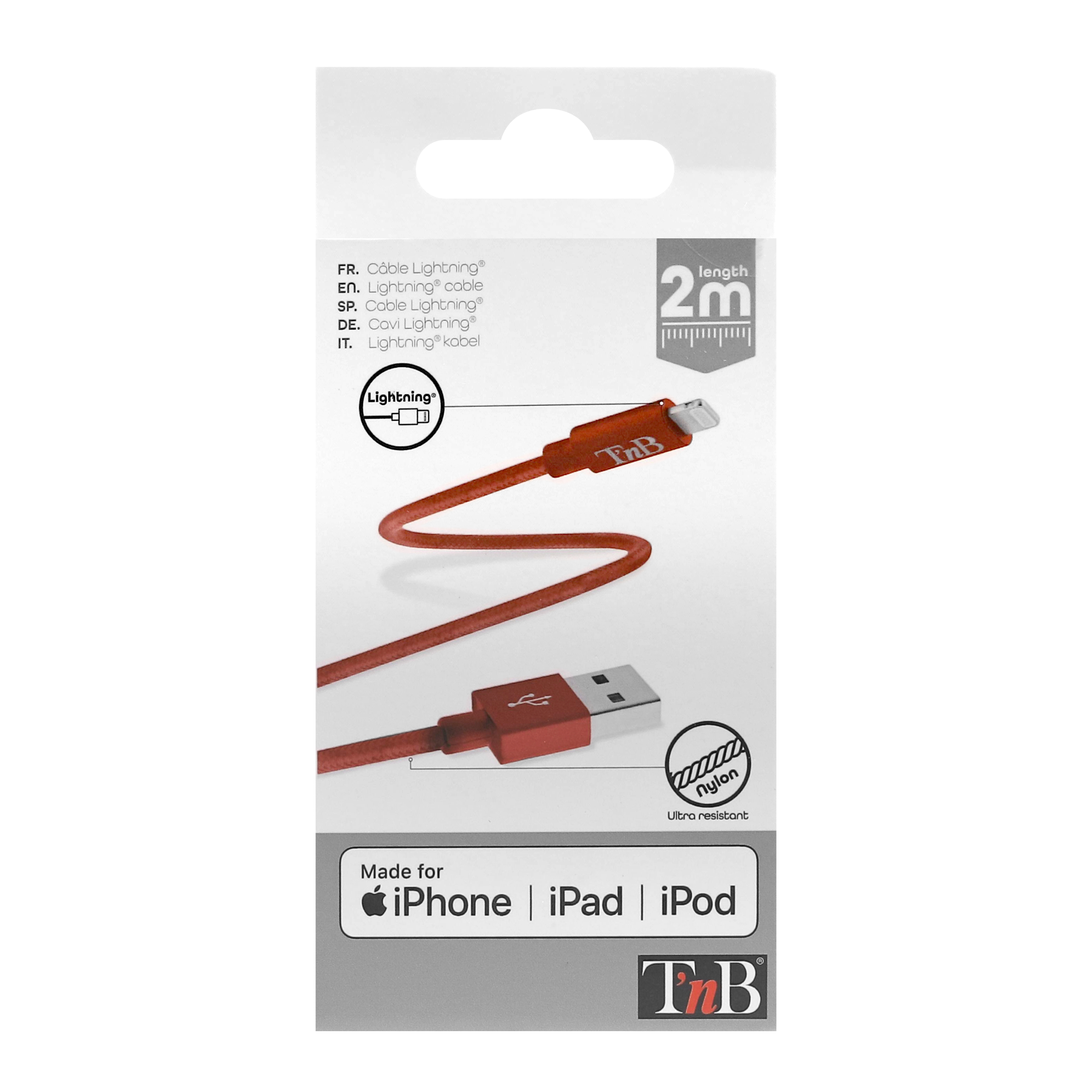 Cable Lightning trenzado4